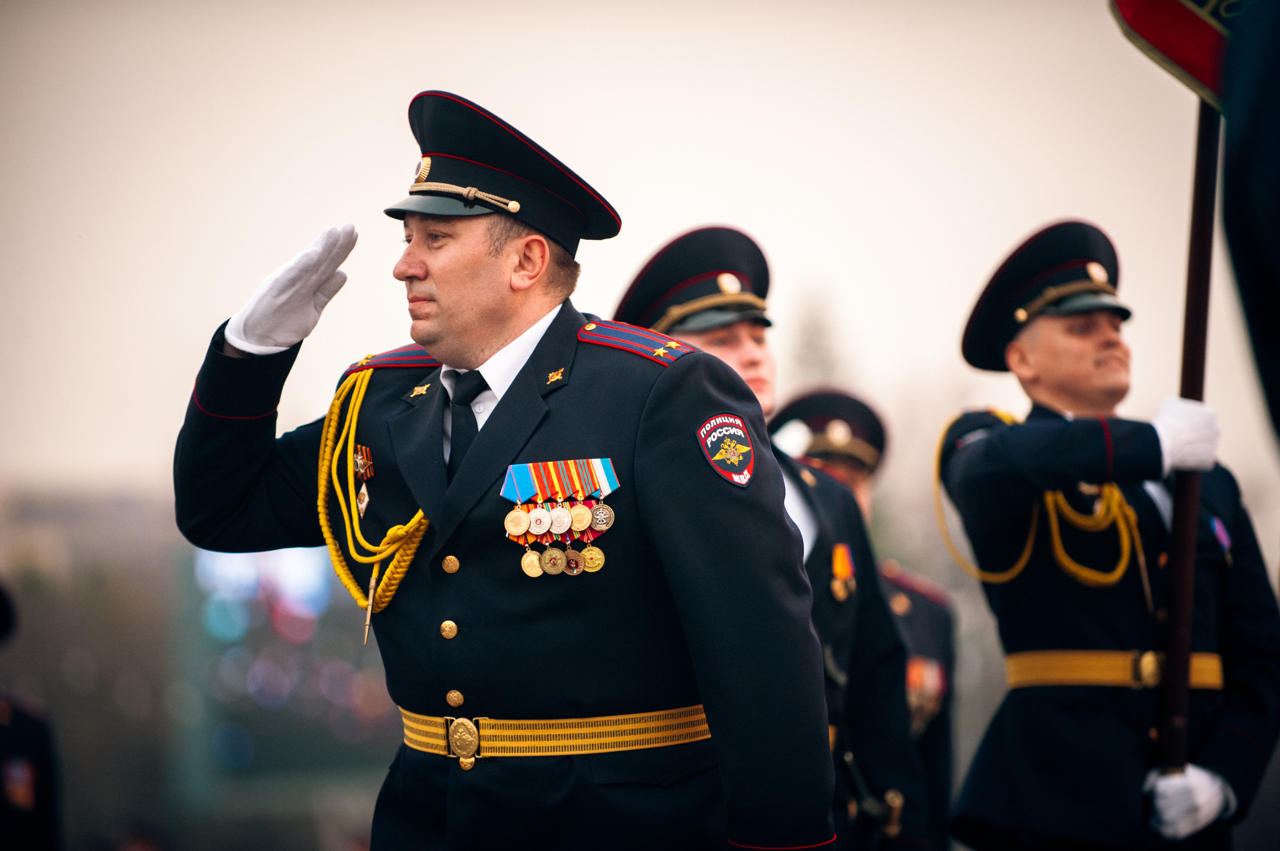 Репетиция парада. Фотограф в Новосибирске Полина Колмачевская