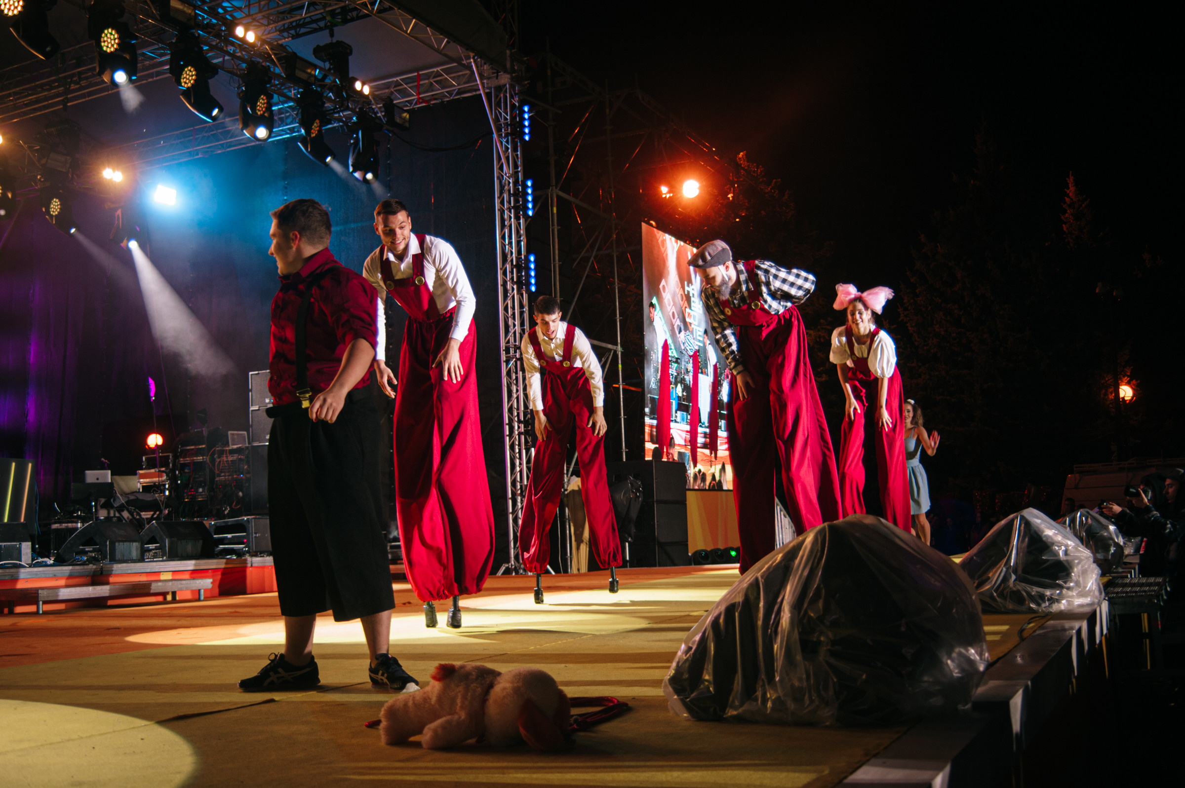 Закрытие фестиваля работающей молодежи в Ставрополе. Фотограф в Новосибирске Полина Колмачевская