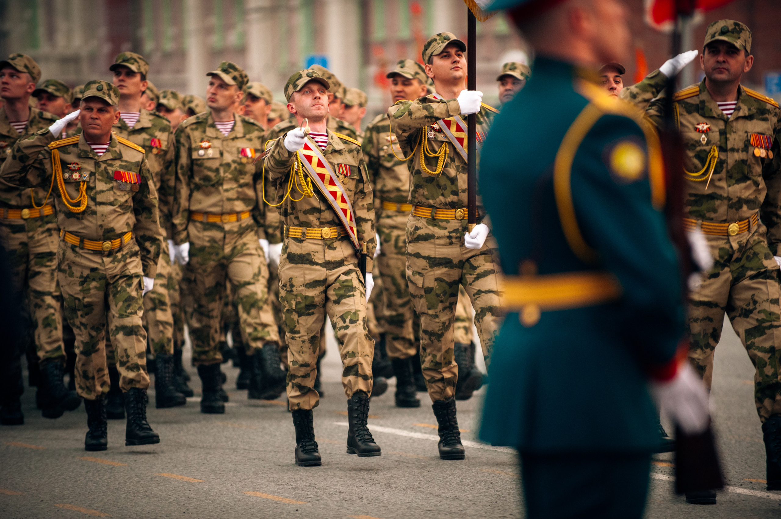 Репетиция парада. Фотограф в Новосибирске Полина Колмачевская