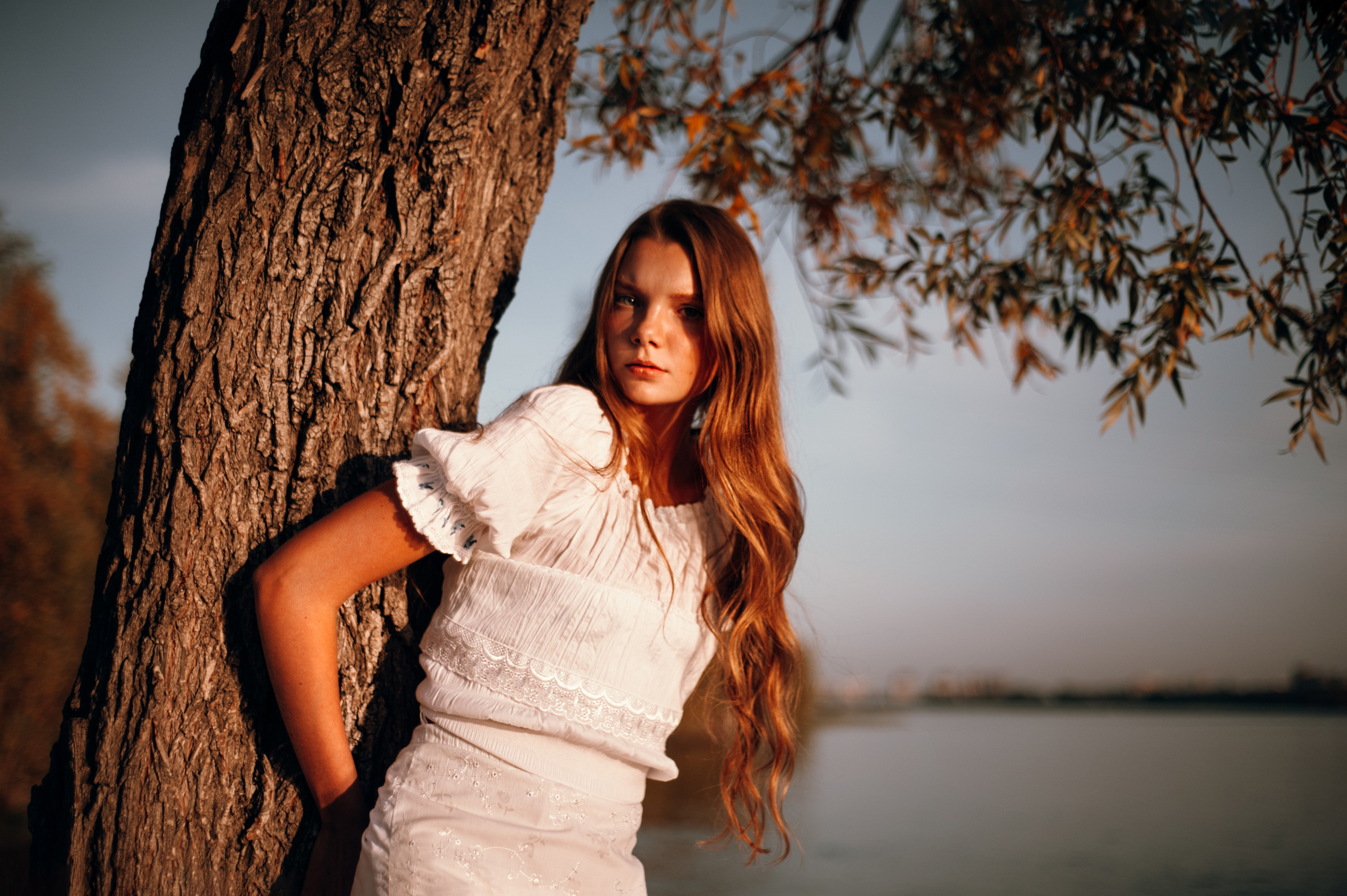 Катя, берег. Фотограф в Новосибирске Полина Колмачевская