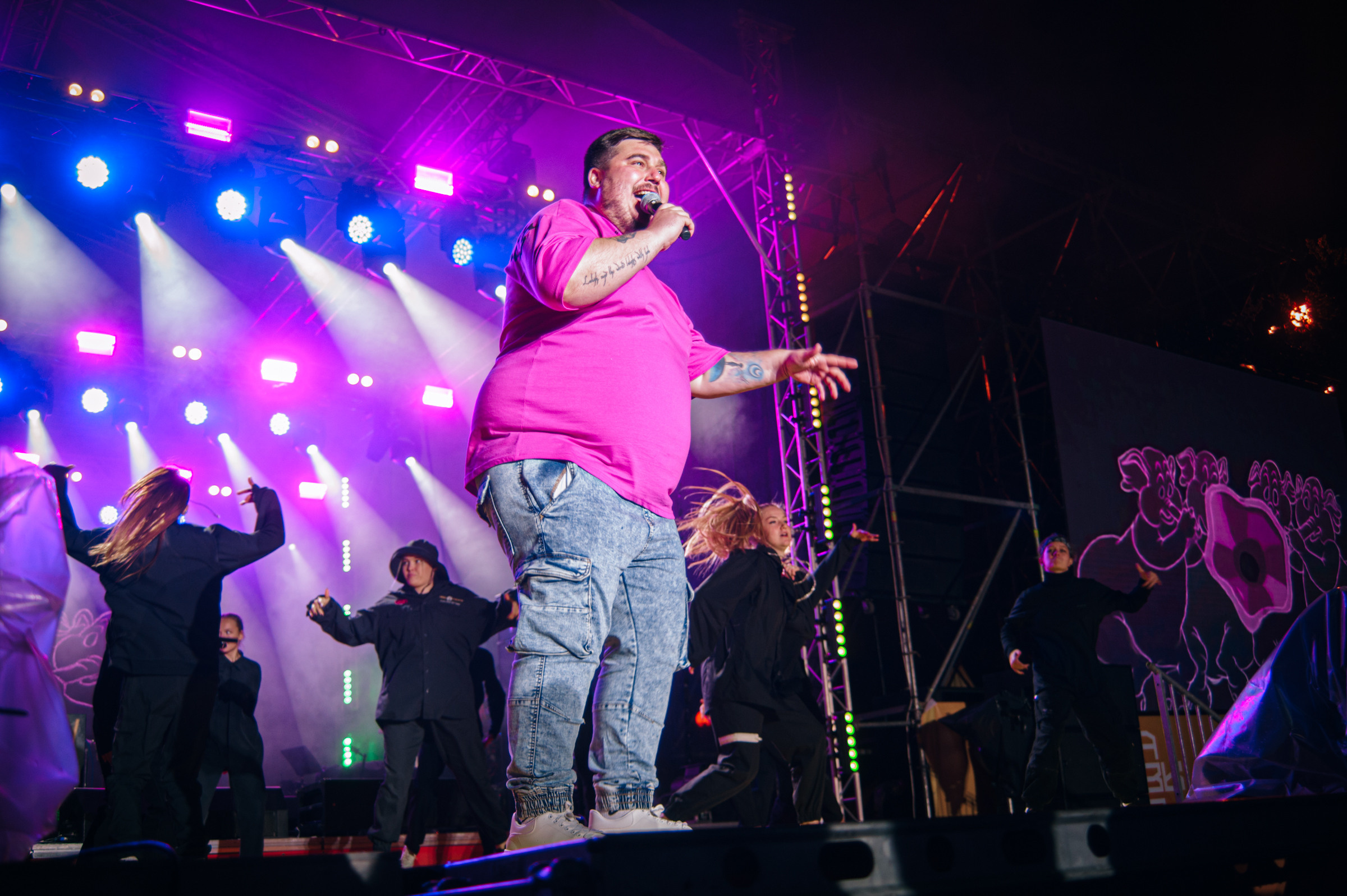 Закрытие фестиваля работающей молодежи в Ставрополе. Фотограф в Новосибирске Полина Колмачевская