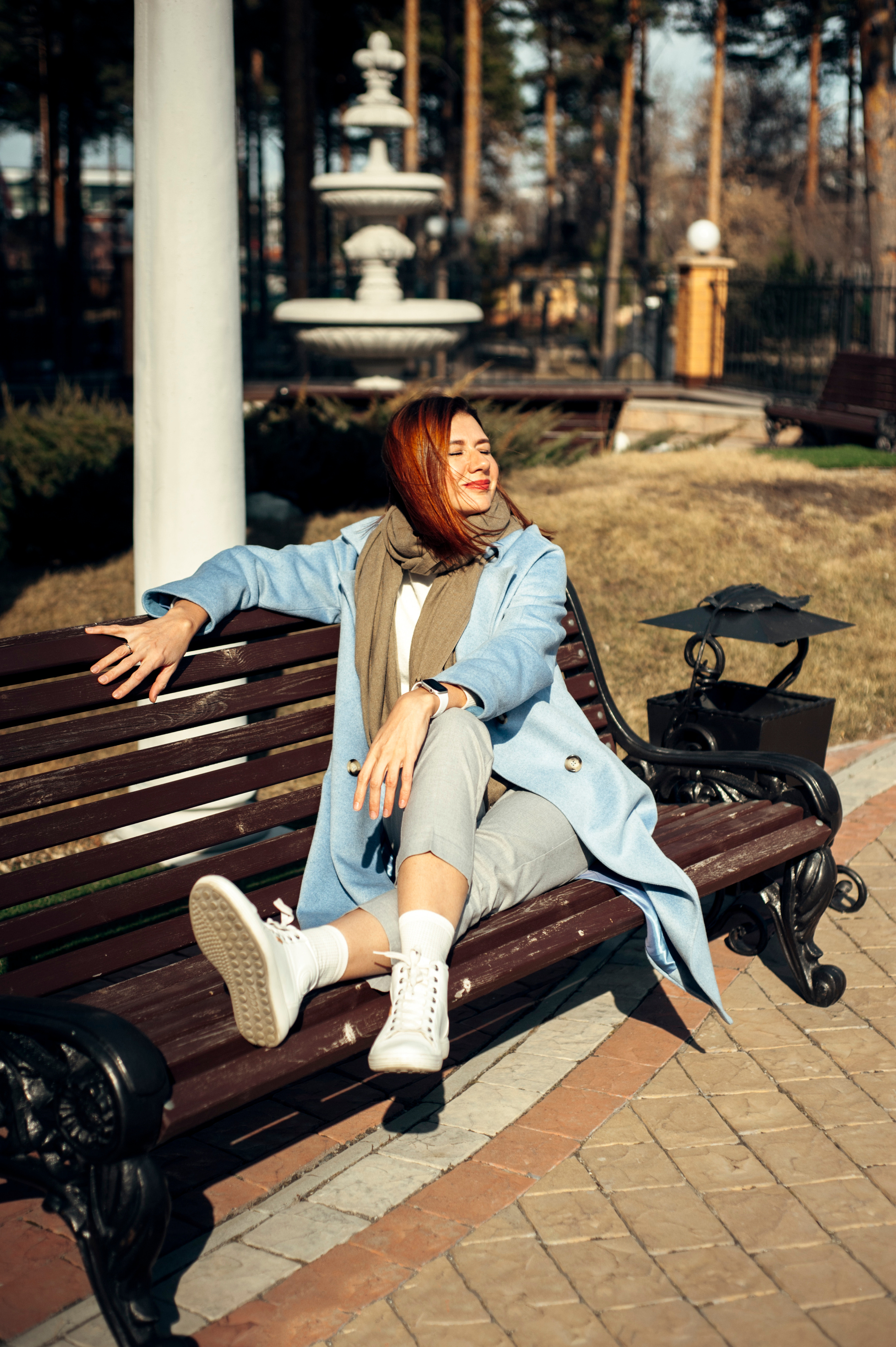 Анна, прогулочная съёмка. Фотограф в Новосибирске Полина Колмачевская
