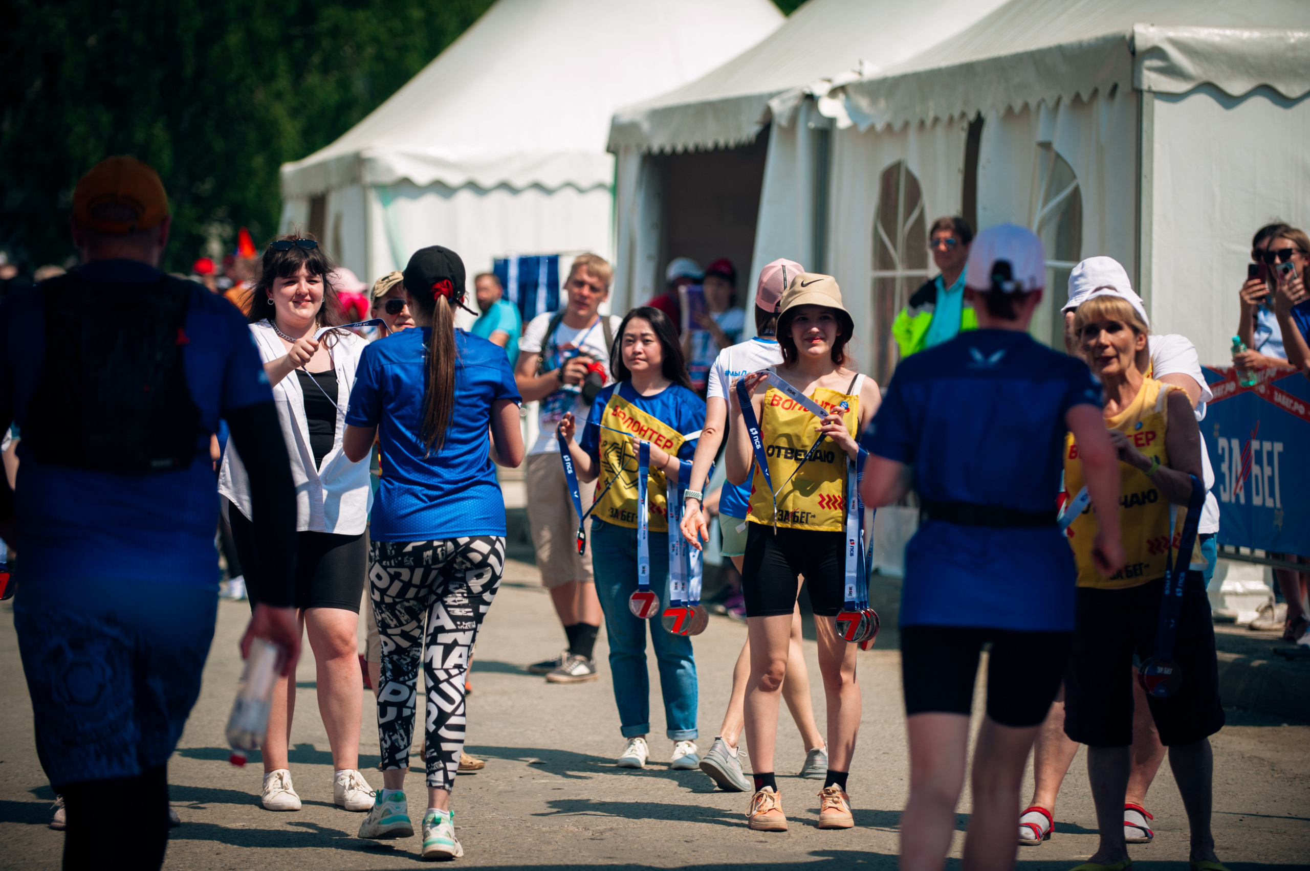 ЗаБег (съёмка волонтёров). Фотограф в Новосибирске Полина Колмачевская