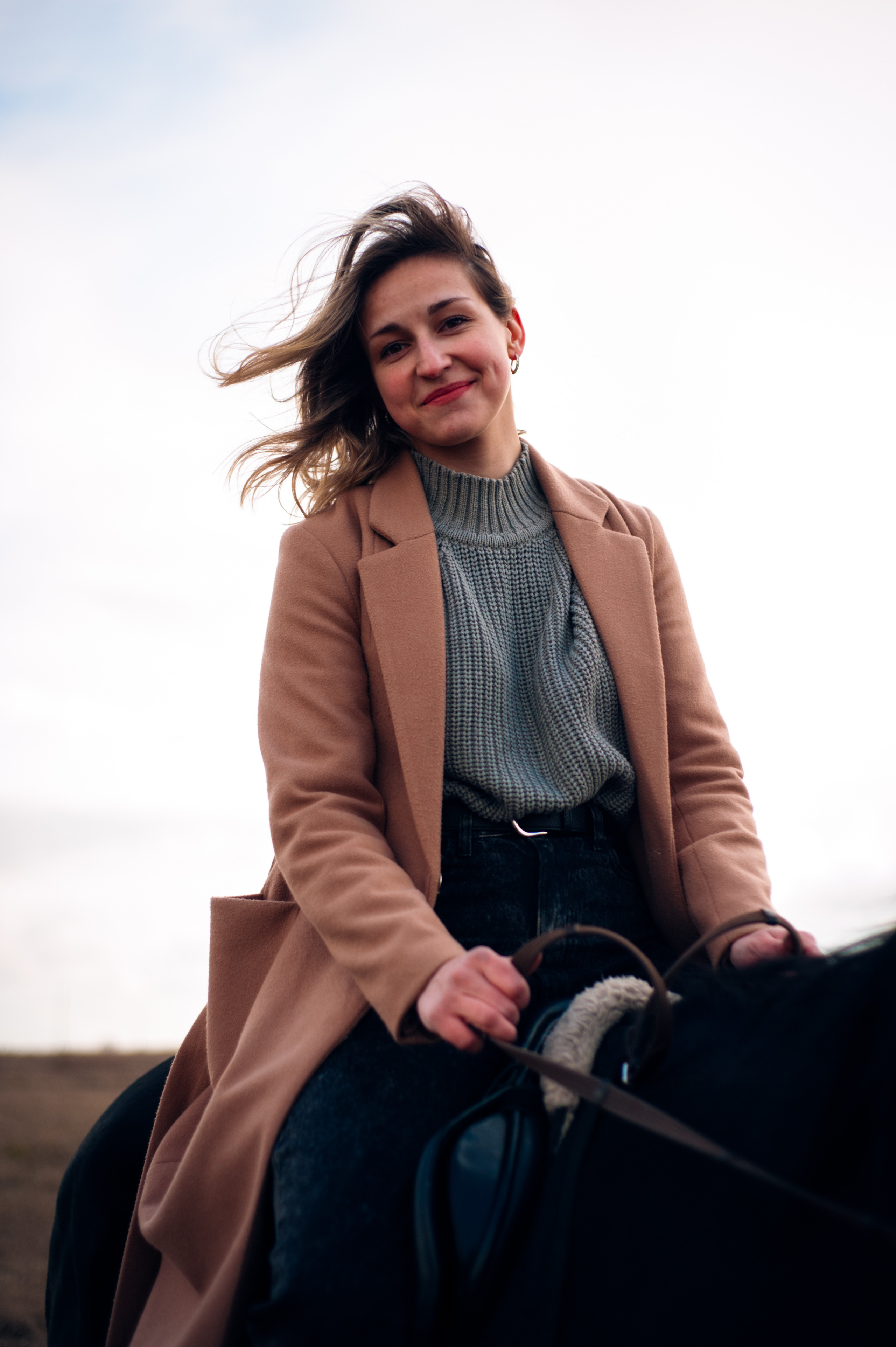 Алёна с лошадками. Фотограф в Новосибирске Полина Колмачевская