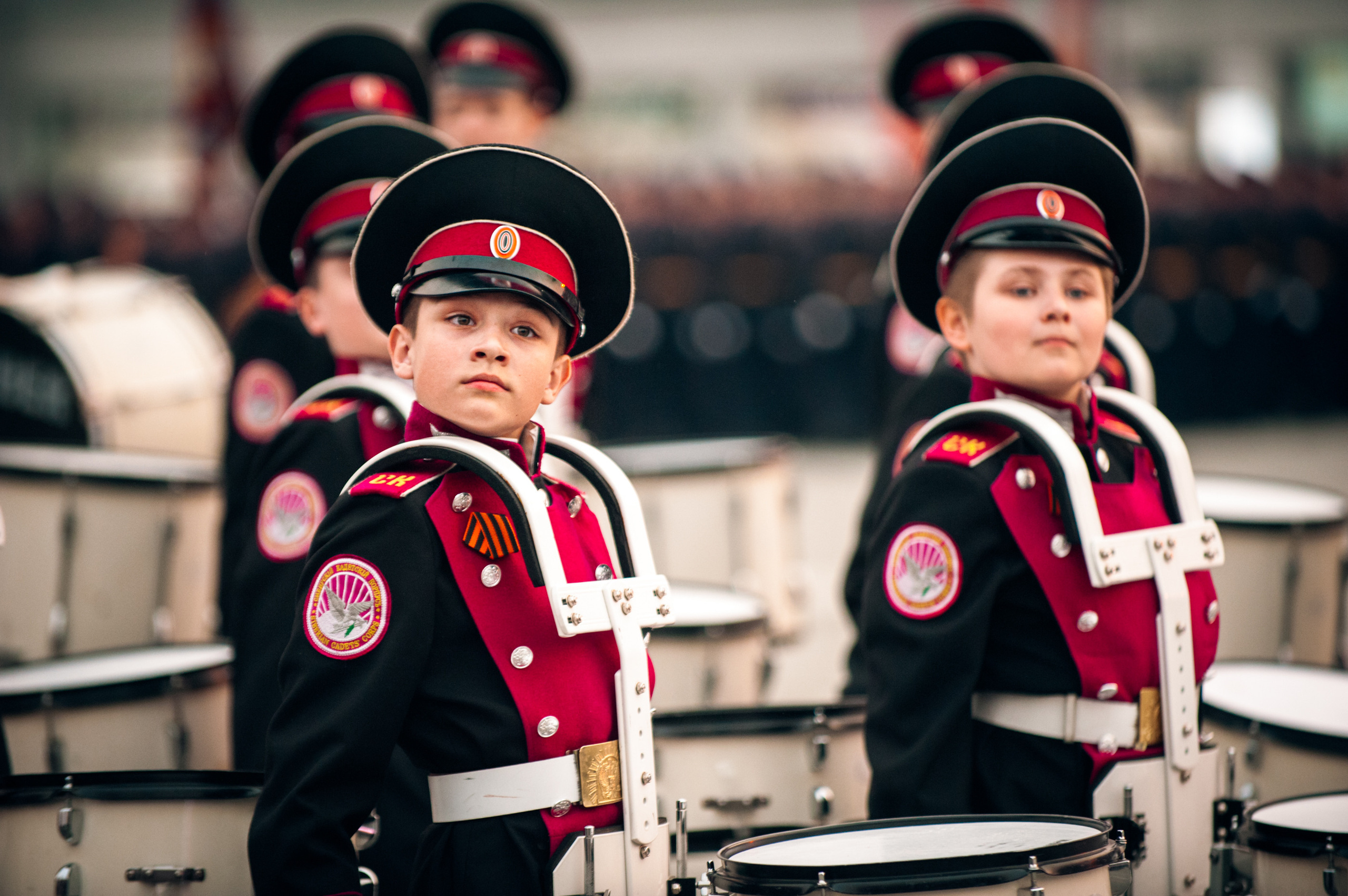 Репетиция парада. Фотограф в Новосибирске Полина Колмачевская