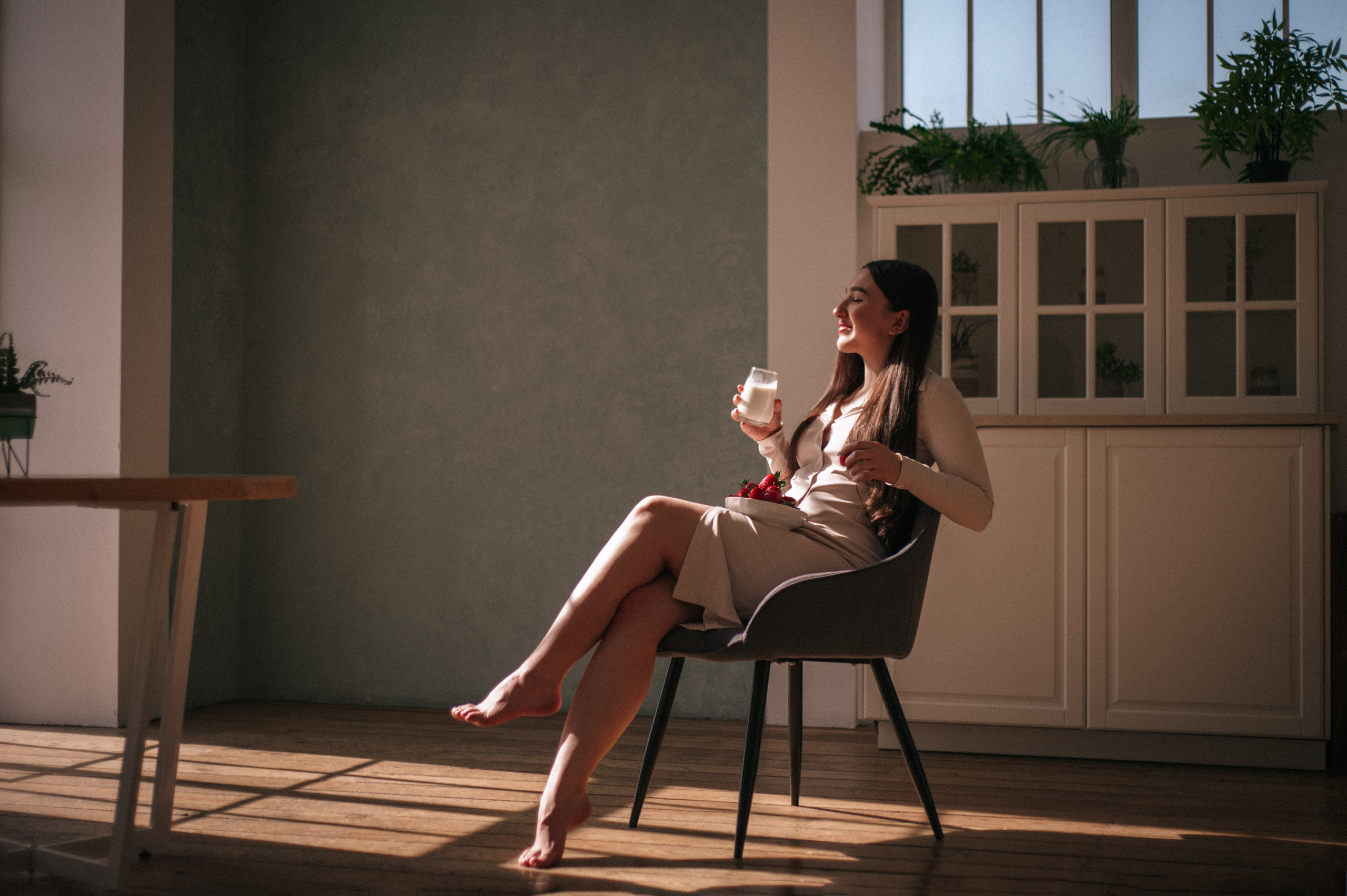 Аня, студия. Фотограф в Новосибирске Полина Колмачевская