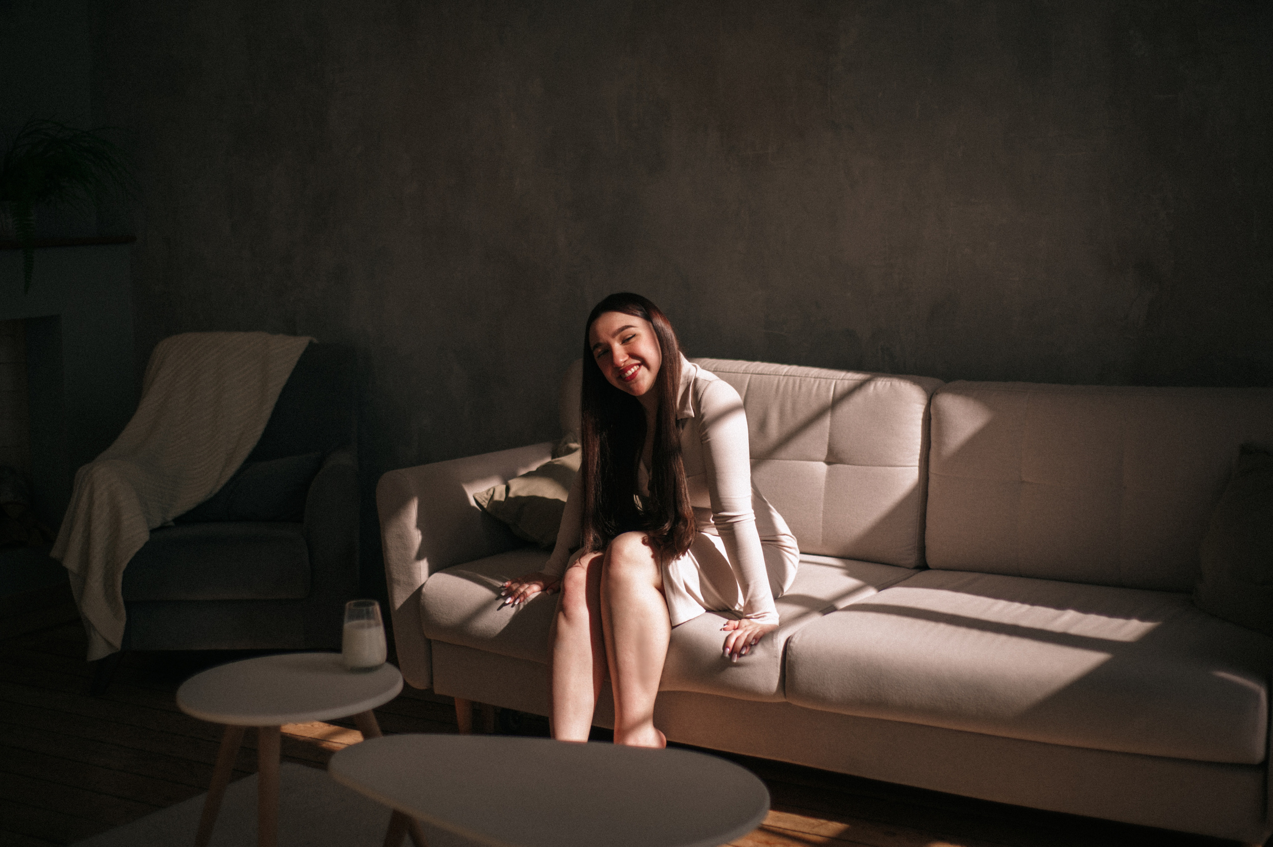 Аня, студия. Фотограф в Новосибирске Полина Колмачевская