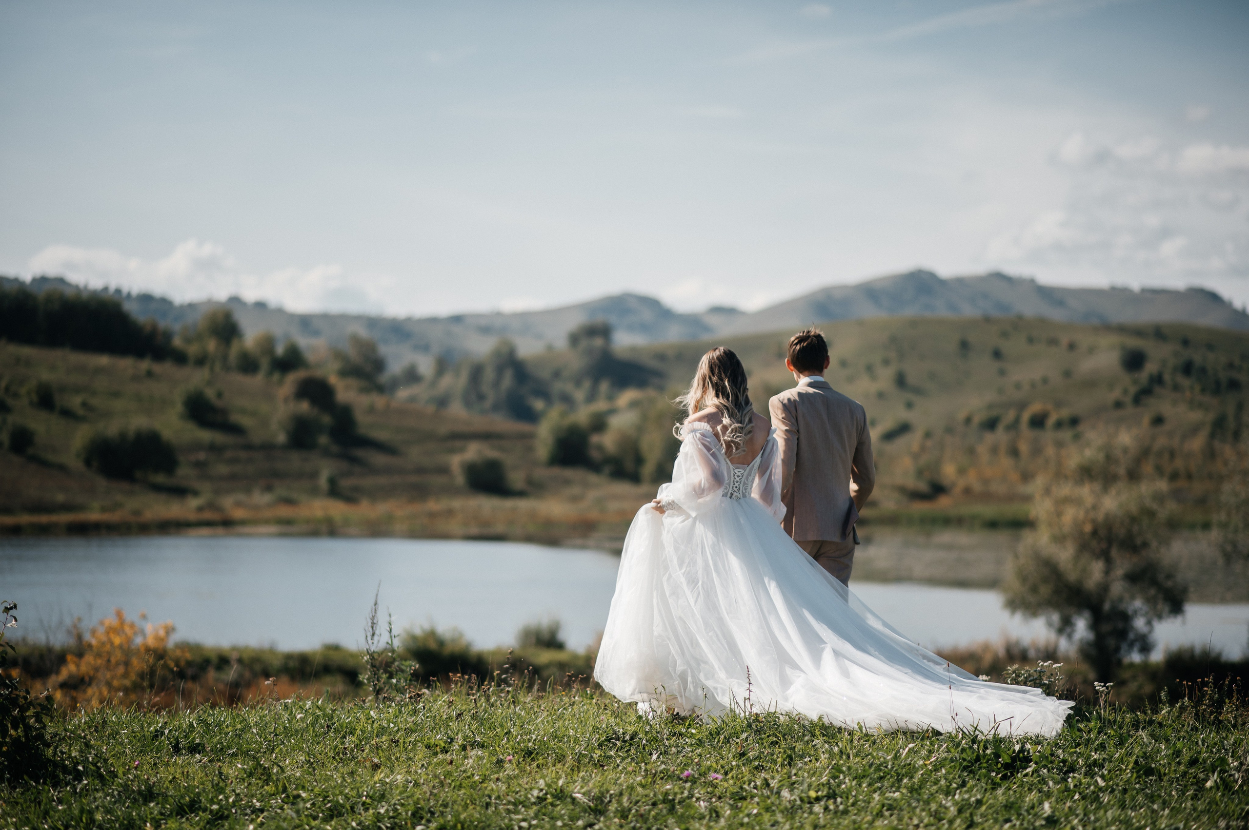Андрей и Елена. Свадебная  съемка на Алтае