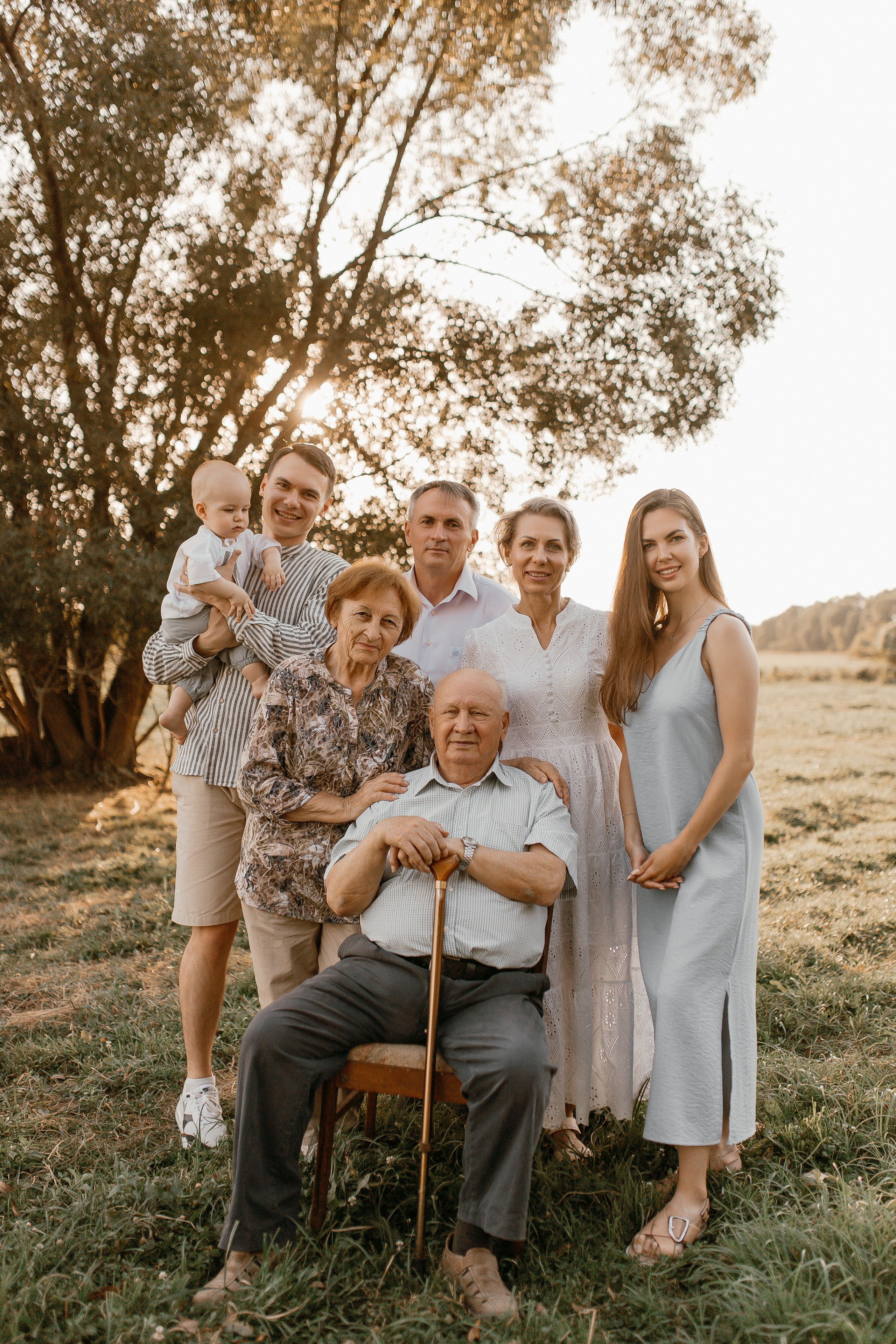4 поколения. Семейный фотограф Губкин/Старый Оскол