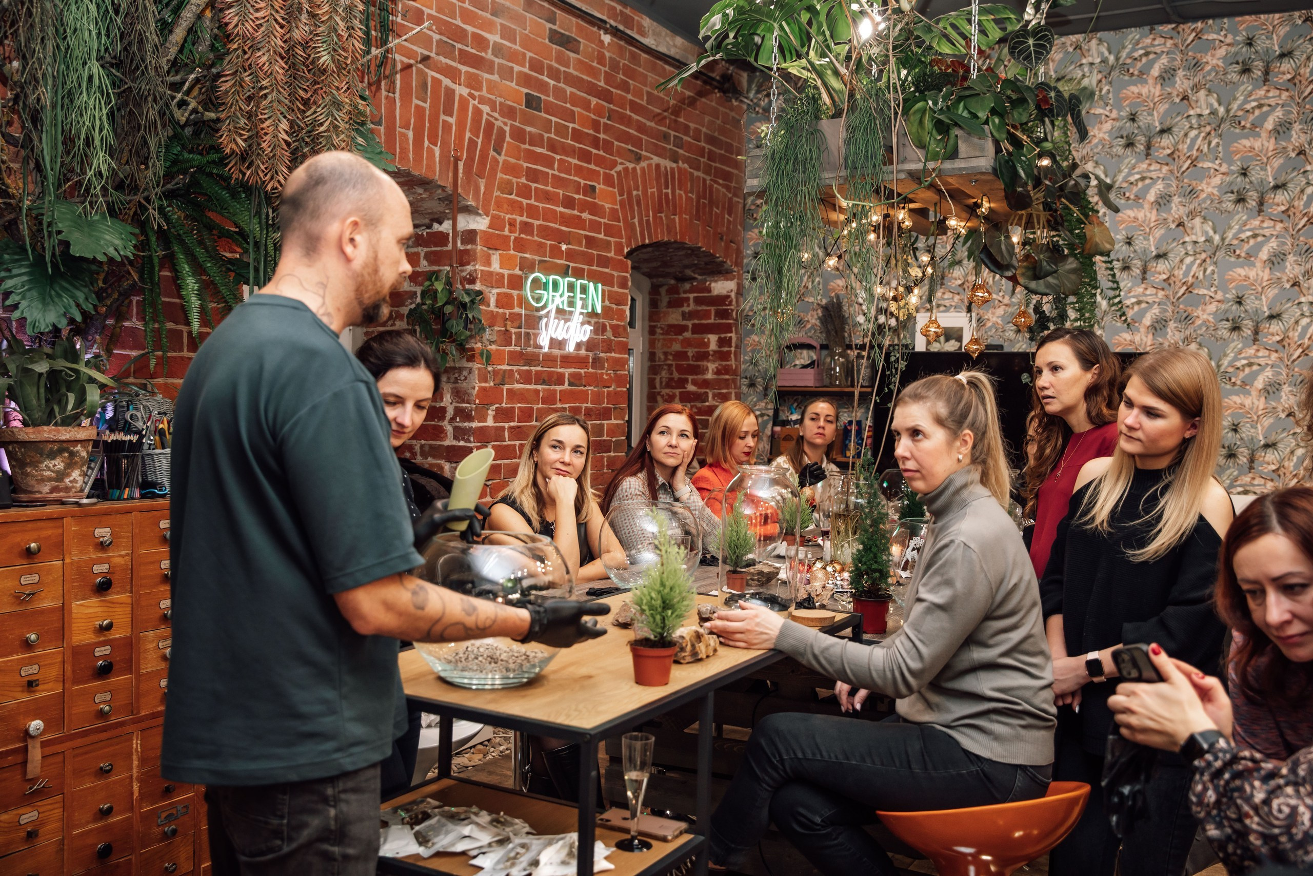 МК в GREENSTUDIO. Семейный и ивент фотограф в Москве Мария Маликова