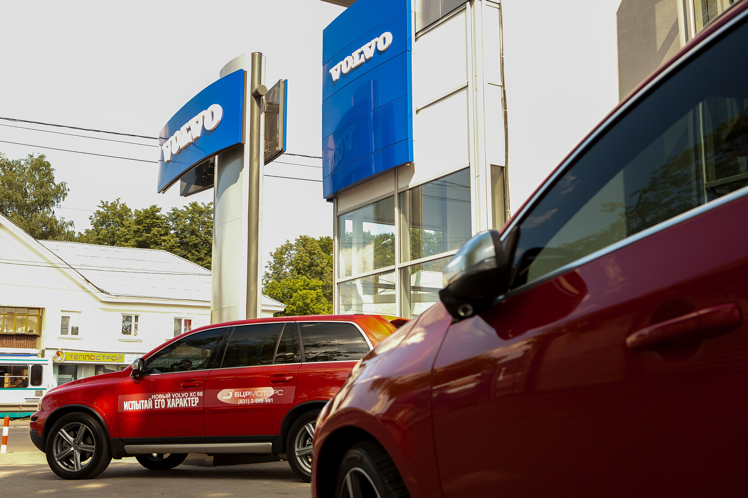 Рекламная съемка автомобилей Volvo в Нижнем Новгороде 007
