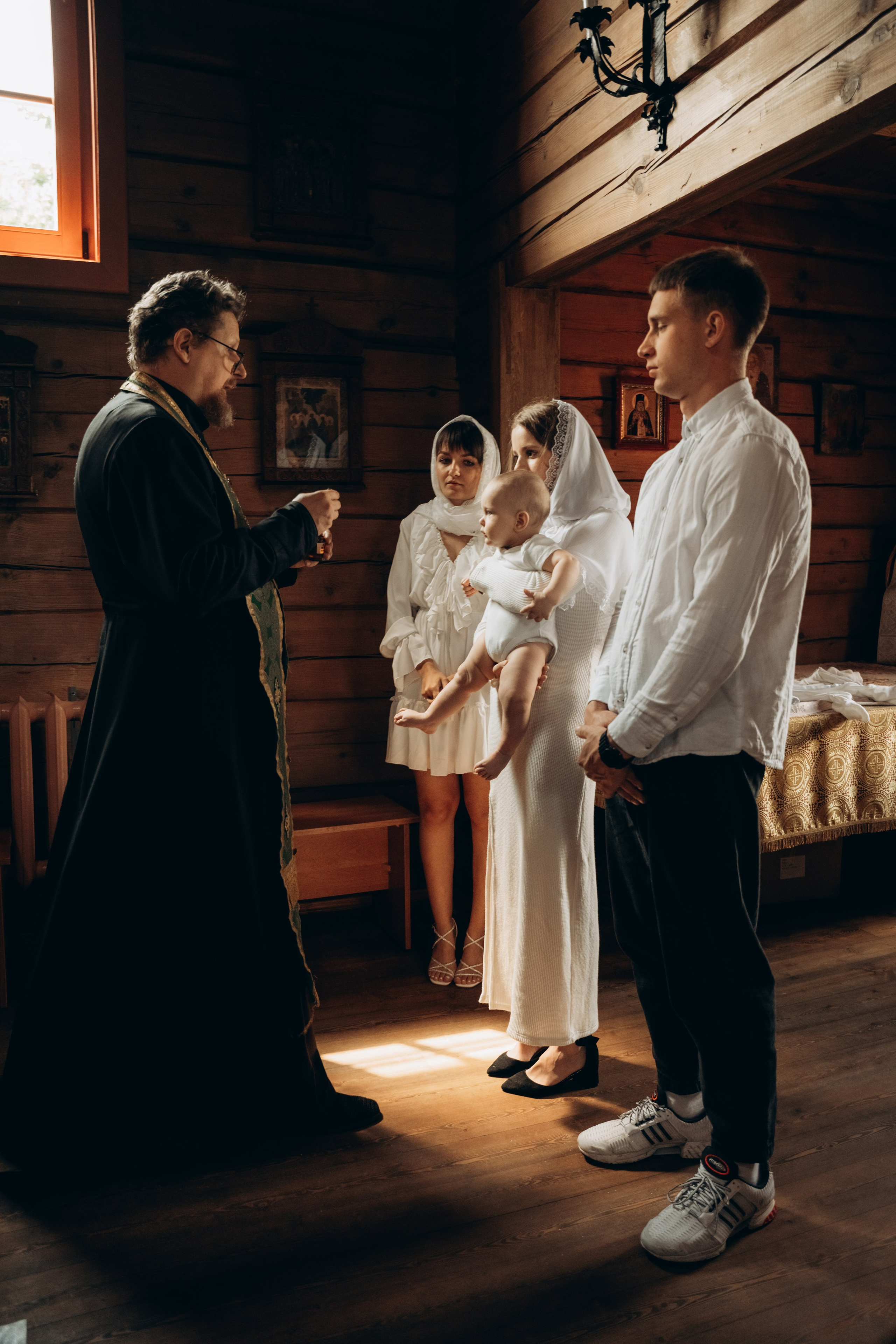 Крещение Егорки. Фотограф Мария Миллс | Минск