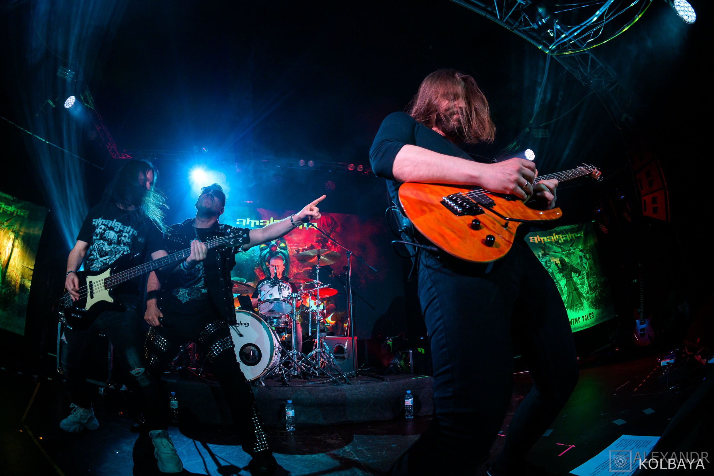 Концерт группы AMALGAMA. Концертный и театральный репортажный фотограф в Москве Александр Колбая