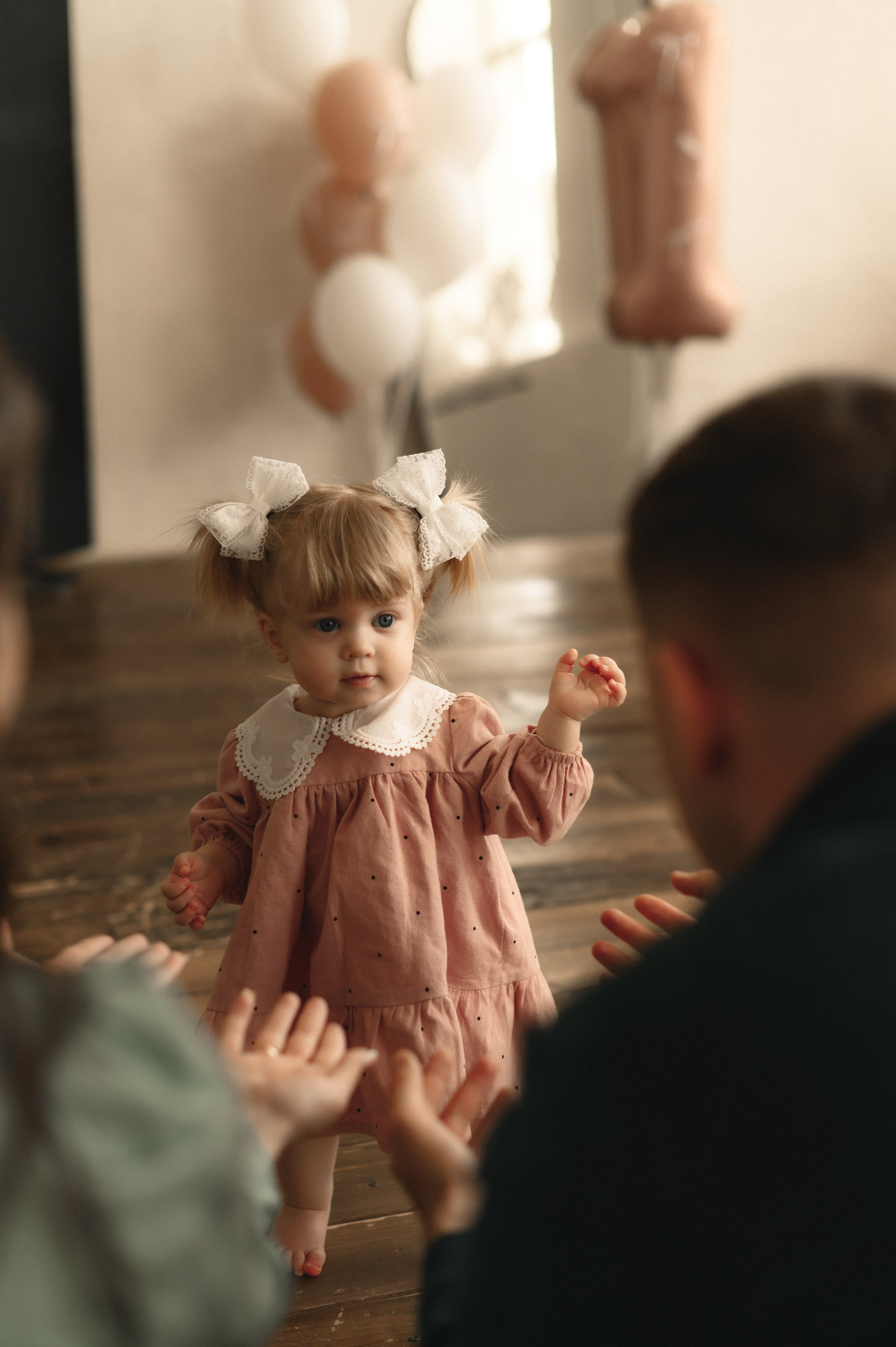 Годик Аделине. Студийная съёмка. Семейный фотограф в г. Ставрополь, Сорокина Мария