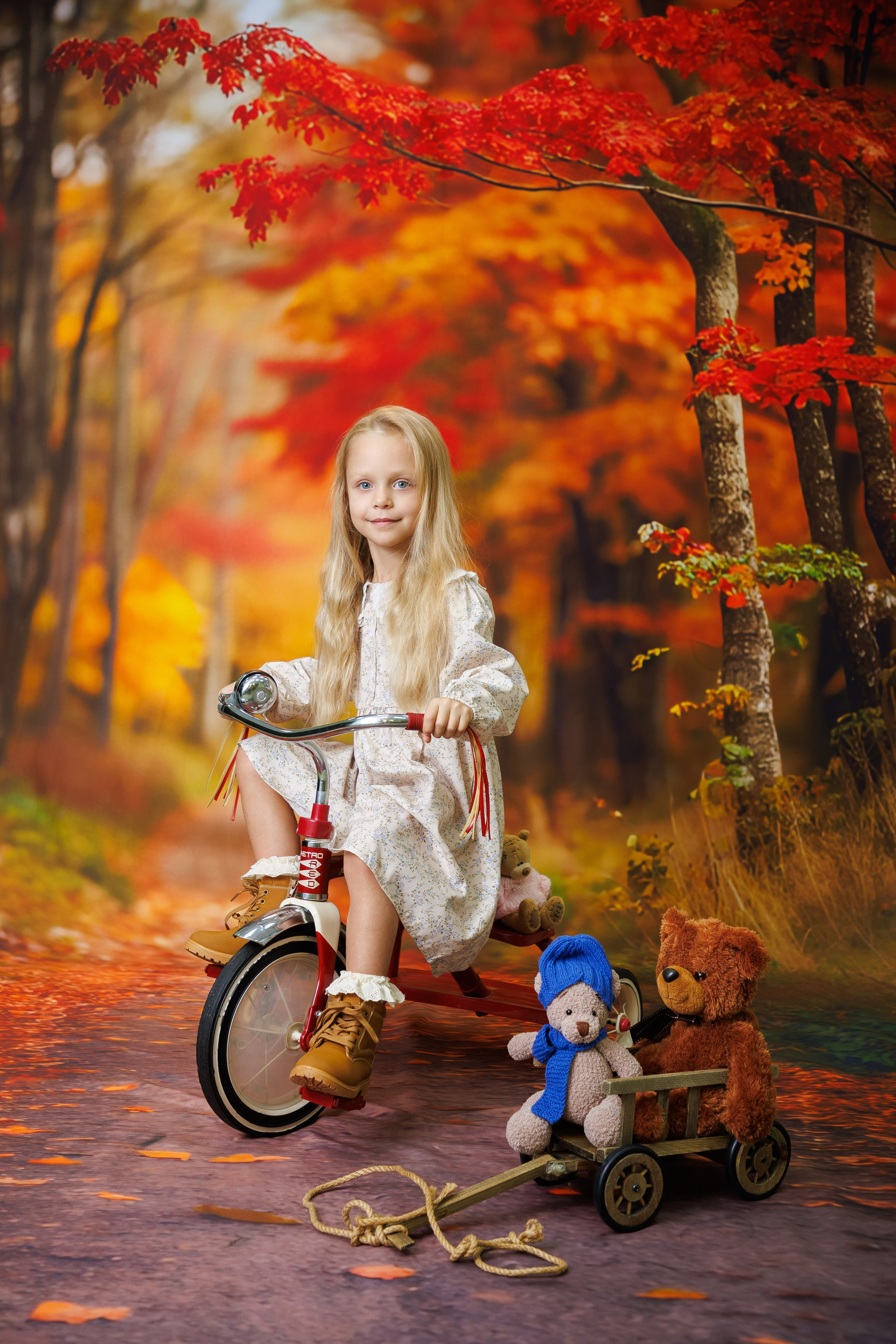 Велосипед. Детская фотостудия Москва