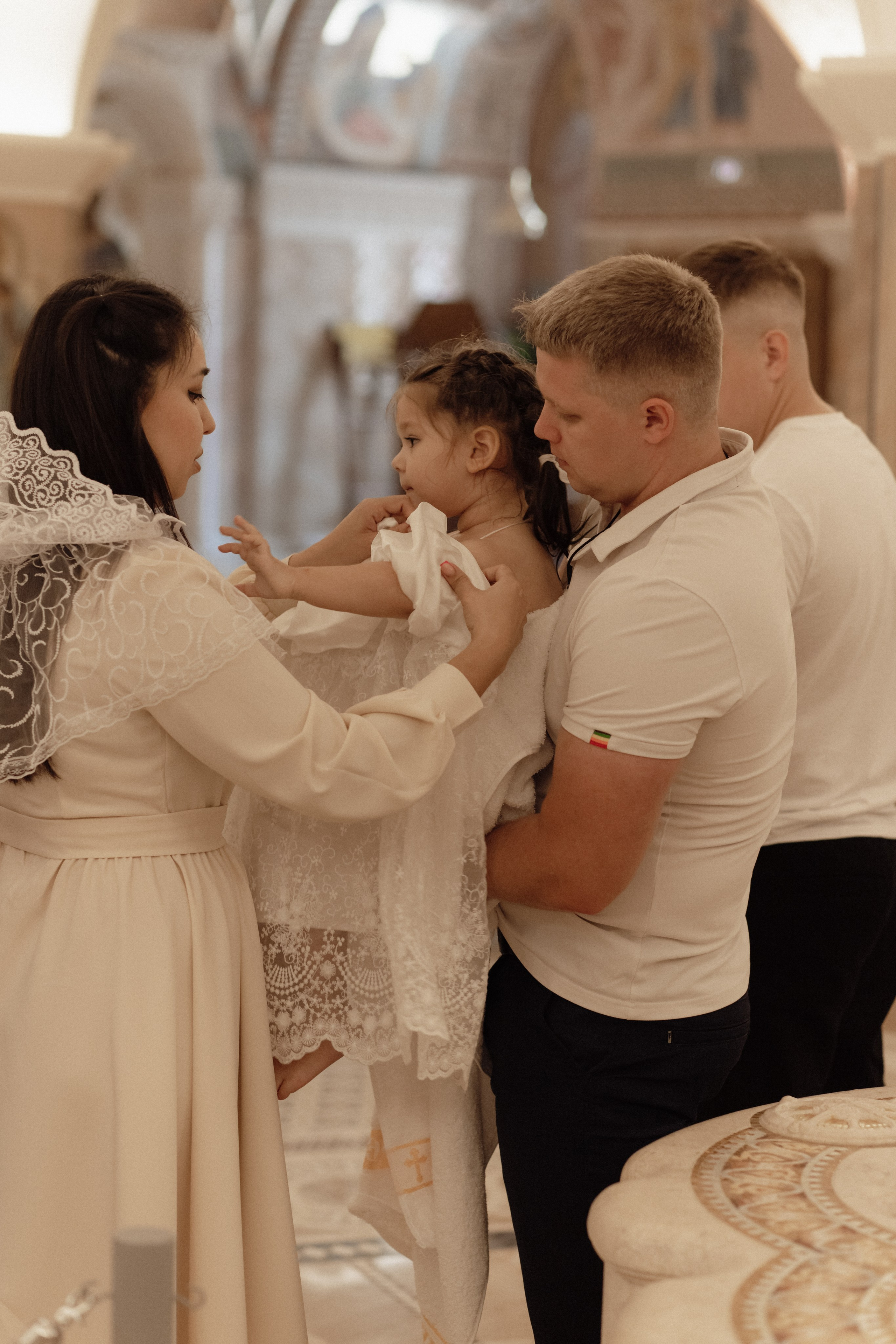 Крещение Киры. Семейный и свадебный фотограф в Челябинске Мария Леонтьева