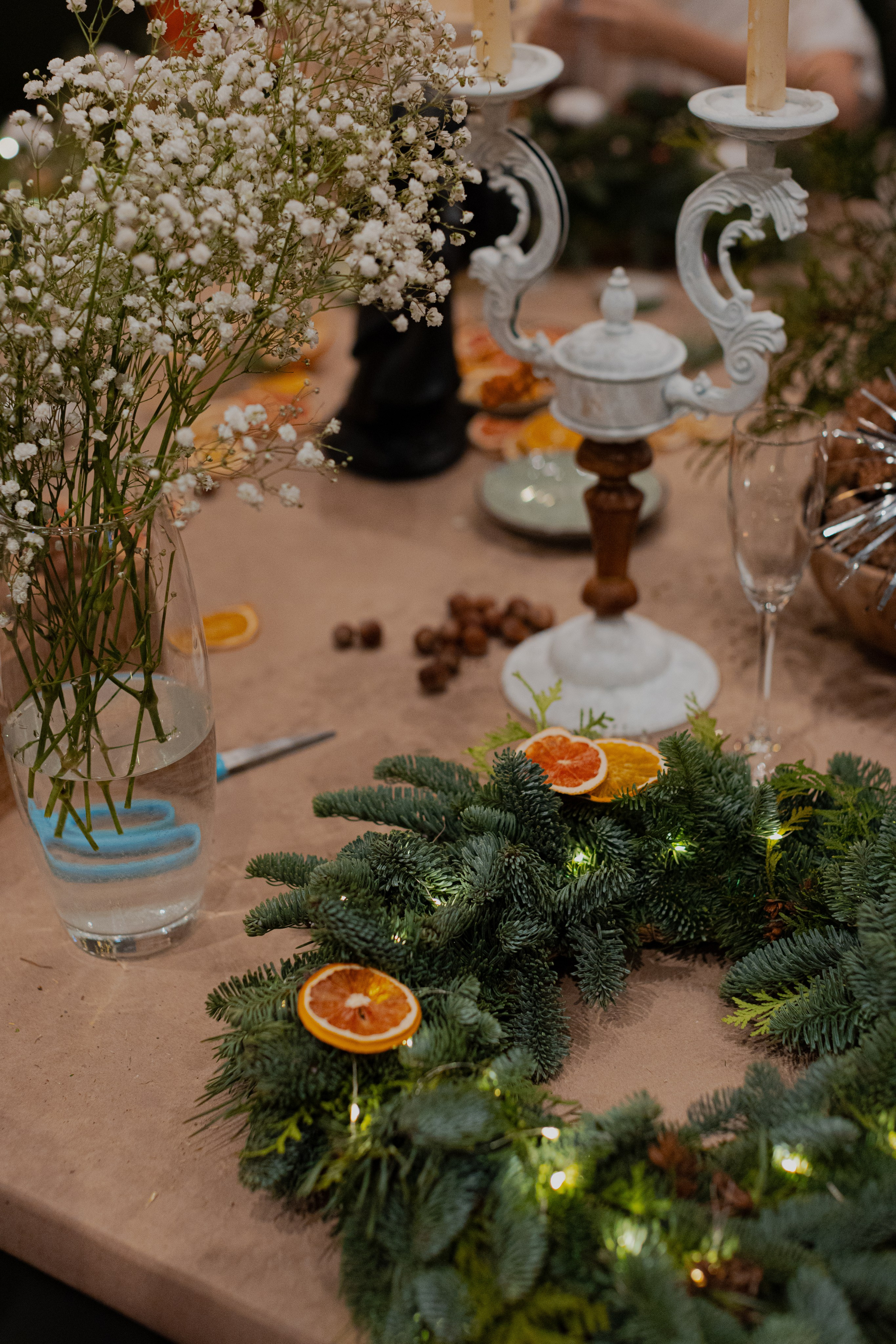 Мк Новогодний Венок. Анастасия Ракчеева Художник