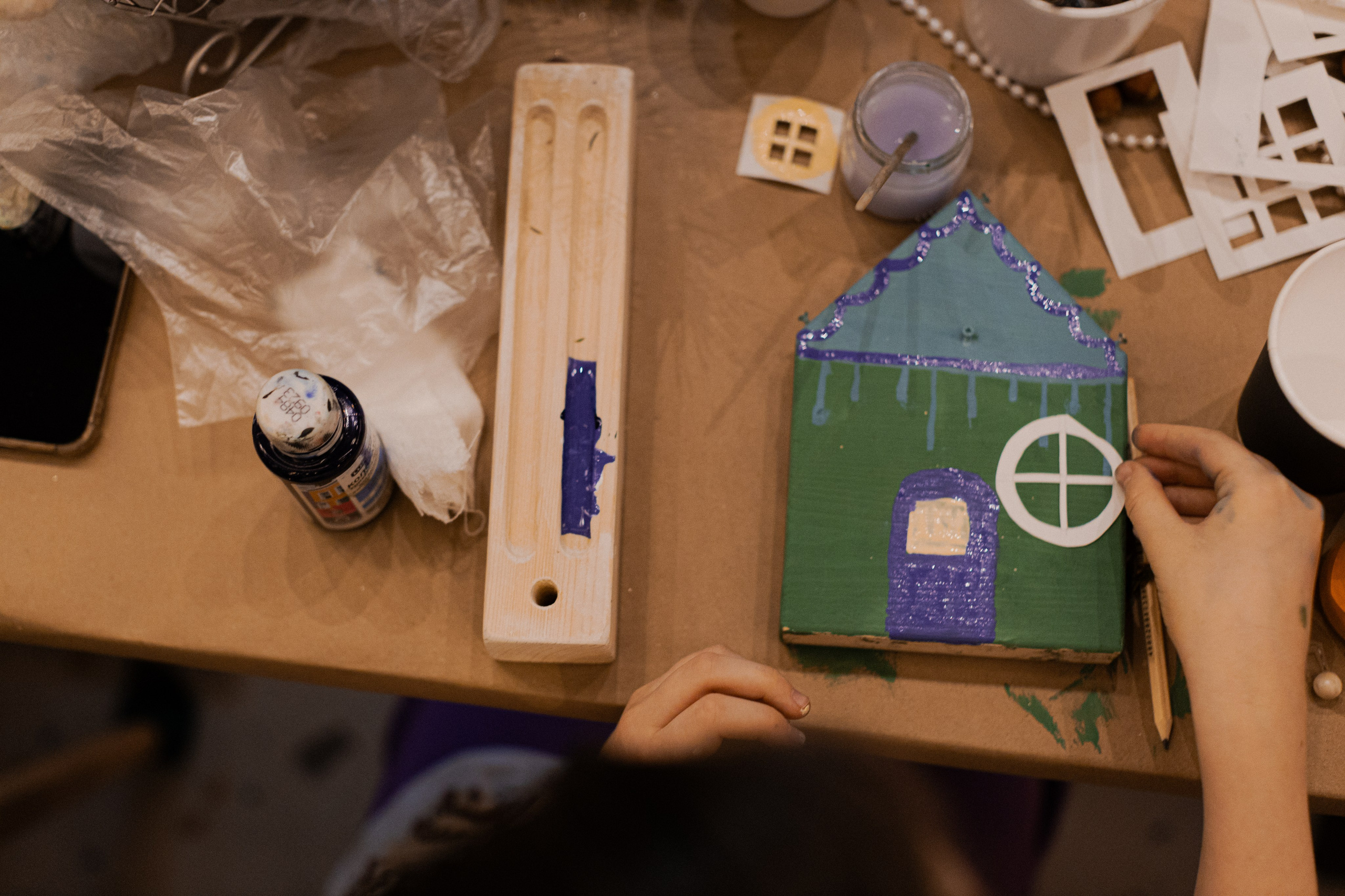 МК Домики. Анастасия Ракчеева Художник