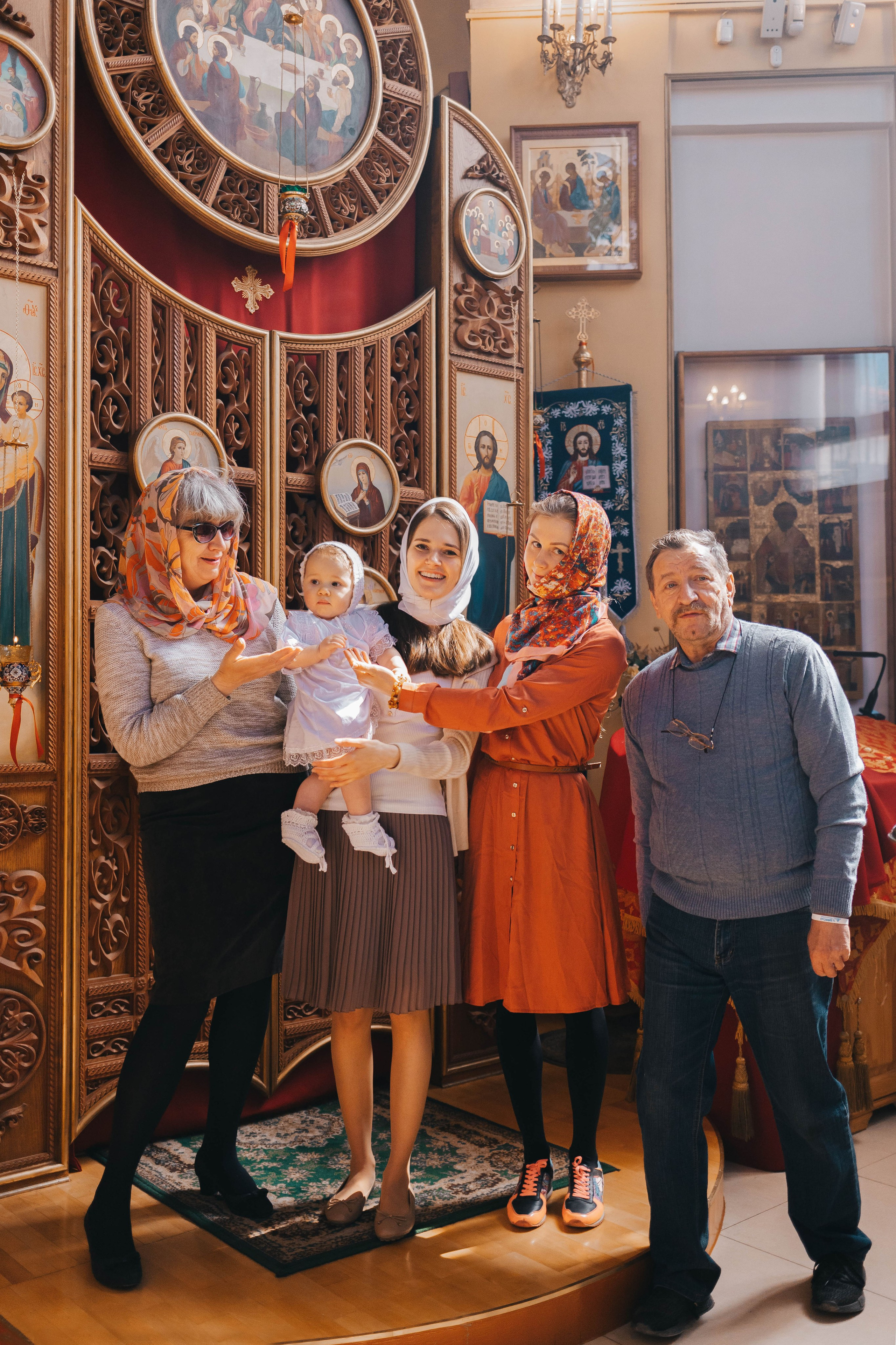 Крещение Лизы. Семейный lifestyle фотограф в Санкт-Петербурге Людмила Пахомова