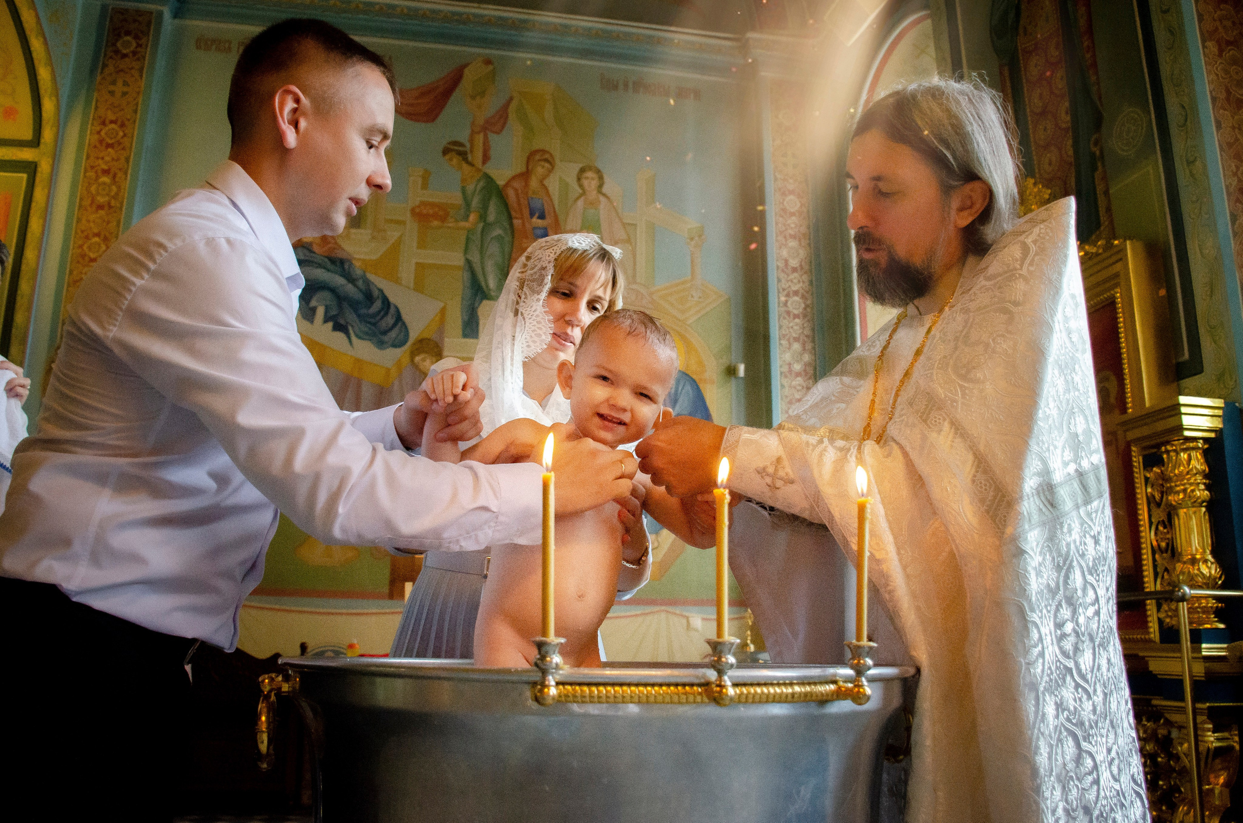 Таинство Крещения. Школьная фотостудия «Like Moment» в Строгино