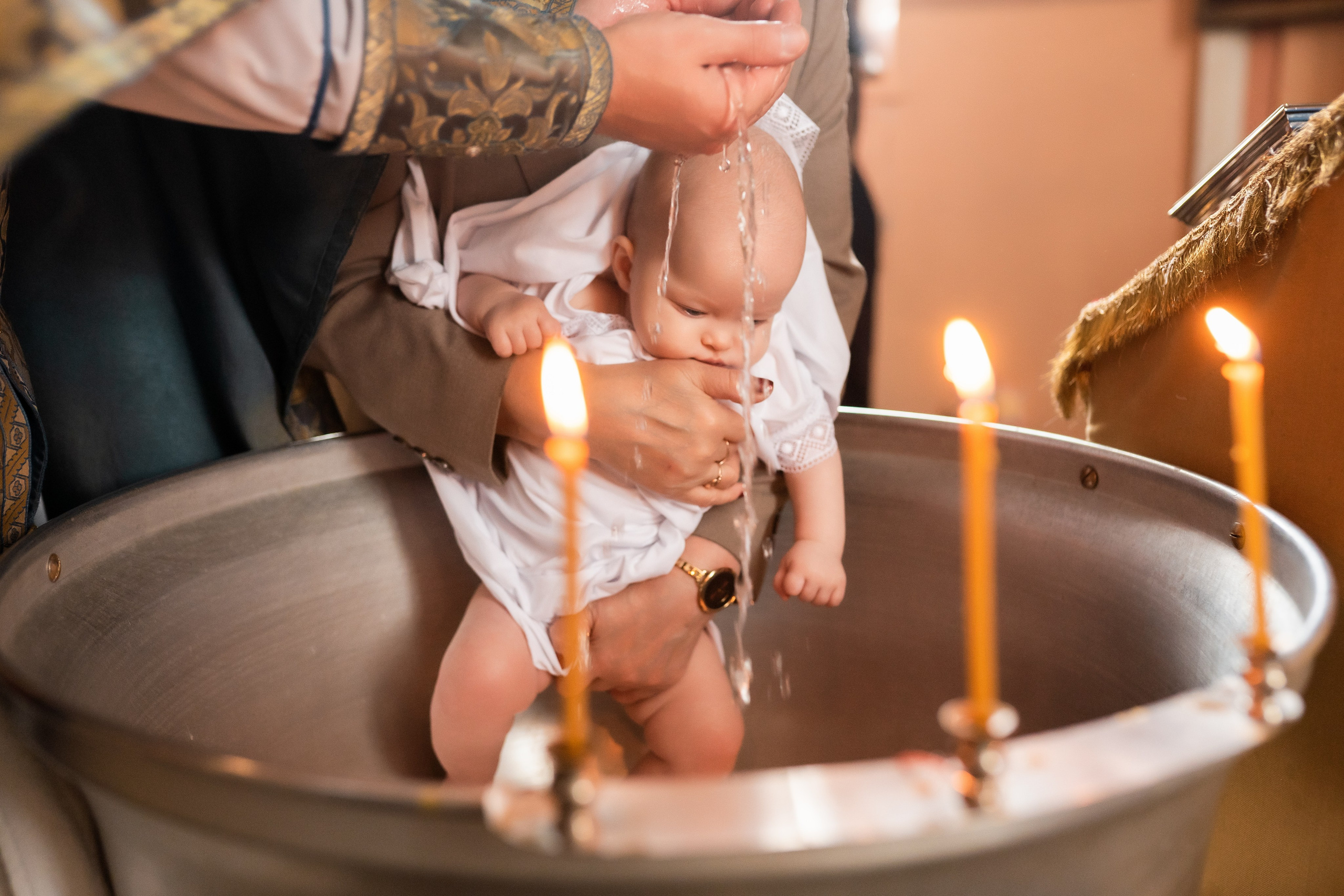 Крещение Вари. Фотограф и видеограф Евгений Романов Санкт-Петербург