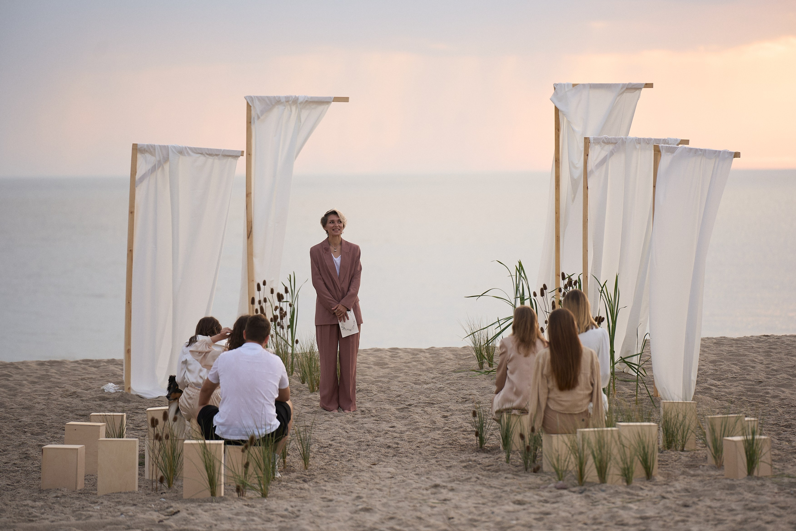 Янтарная свадьба. Калининград. Оформление свадеб, декор свадеб Вера Маркова, Москва