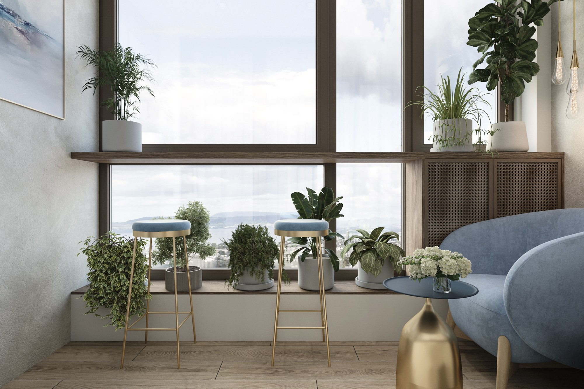 Квартира Голден Сити. Студия Дизайна интерьера Tsvetdesign. Дизайнер в Санкт-Петербурге