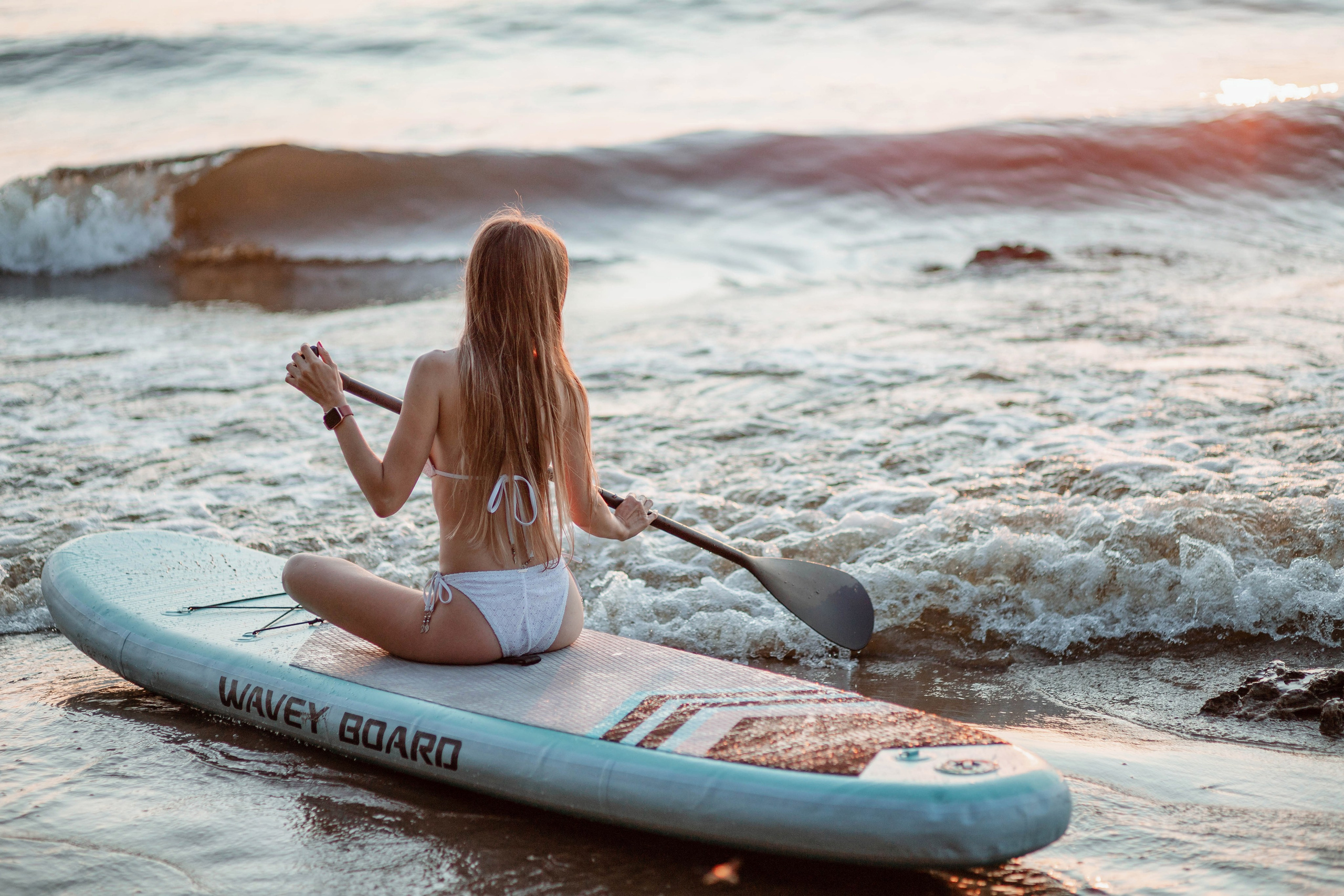 Фотосессия на пляже с сапом. Фотограф в Самаре Сташенкова Юлия
