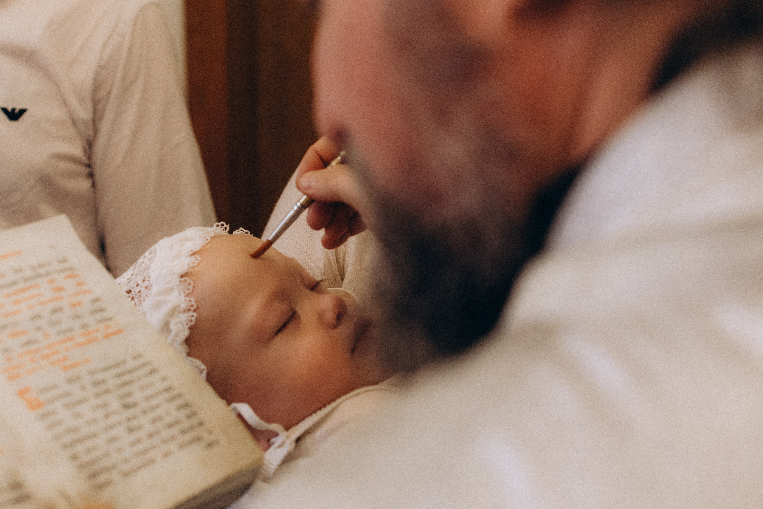 Крещение Надежды. Семейный фотограф Москва Наталия Осьмакова