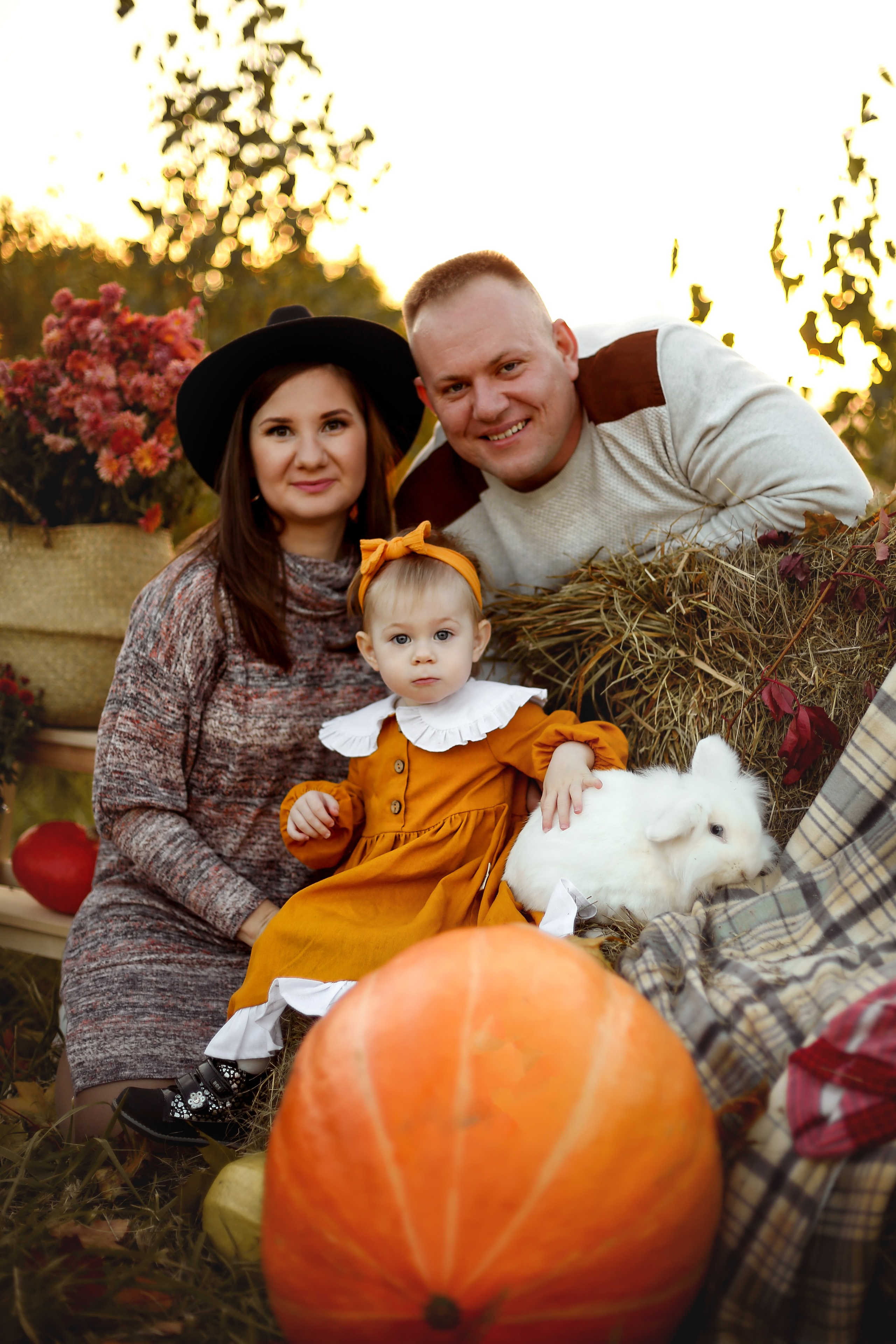 Осенний пикник с кроликом. Фотограф Ульянкина Мария