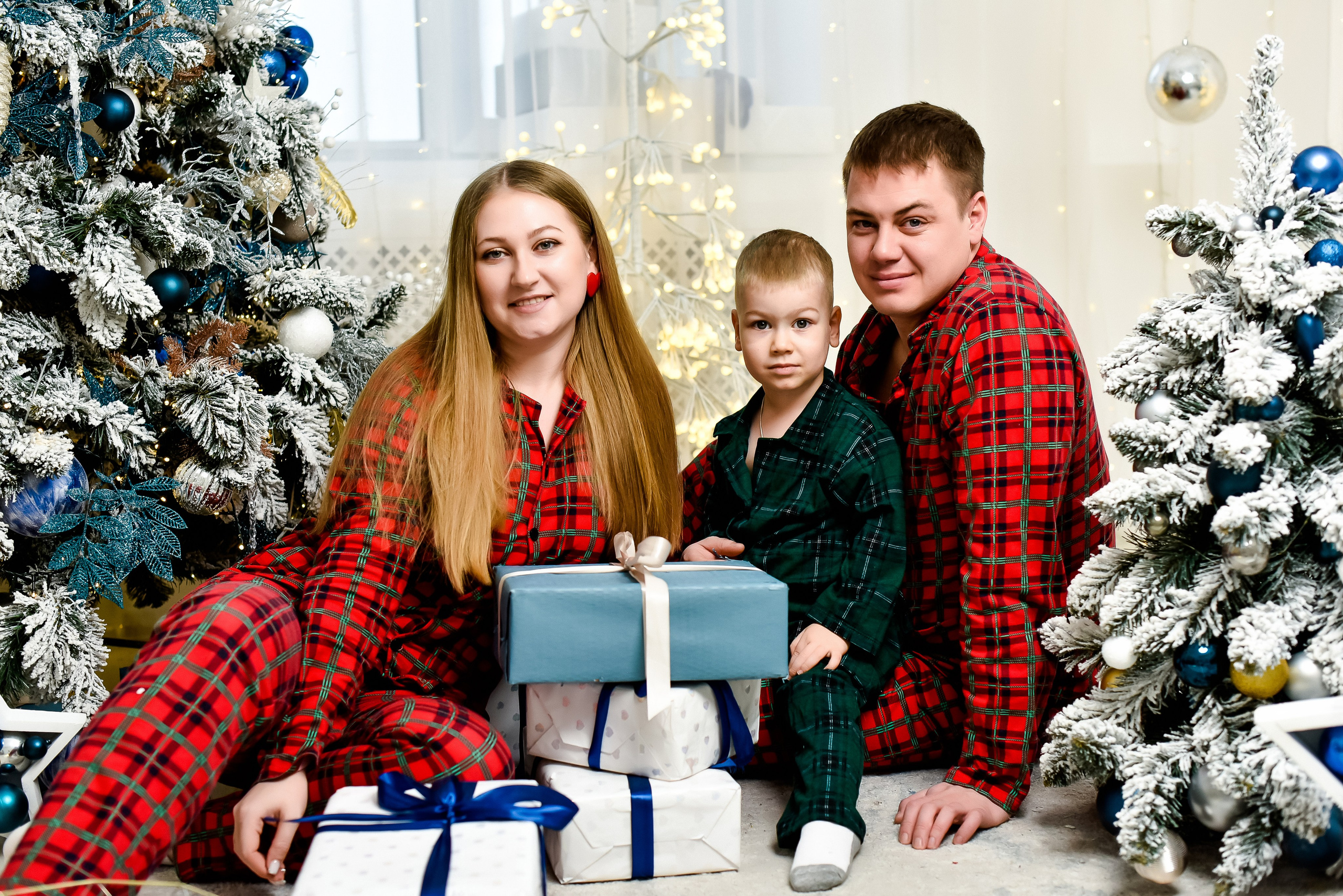 Семья Анны, Сергея и Вовочки