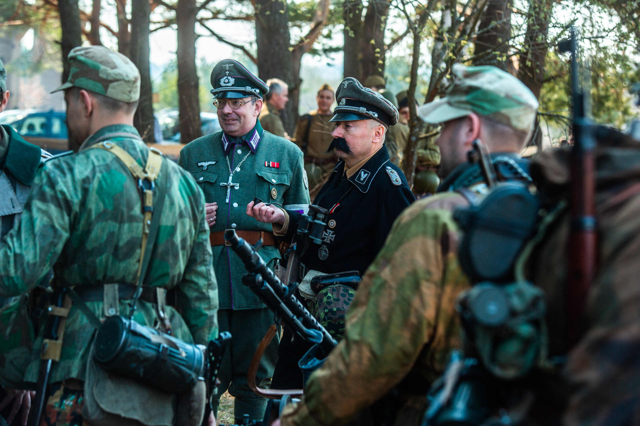 РЕКОНСТРУКЦИЯ БОЯ — ВОВ — БИТВА ЗА ГОРОД. Профессиональный фотограф в Мценске и Орловской области