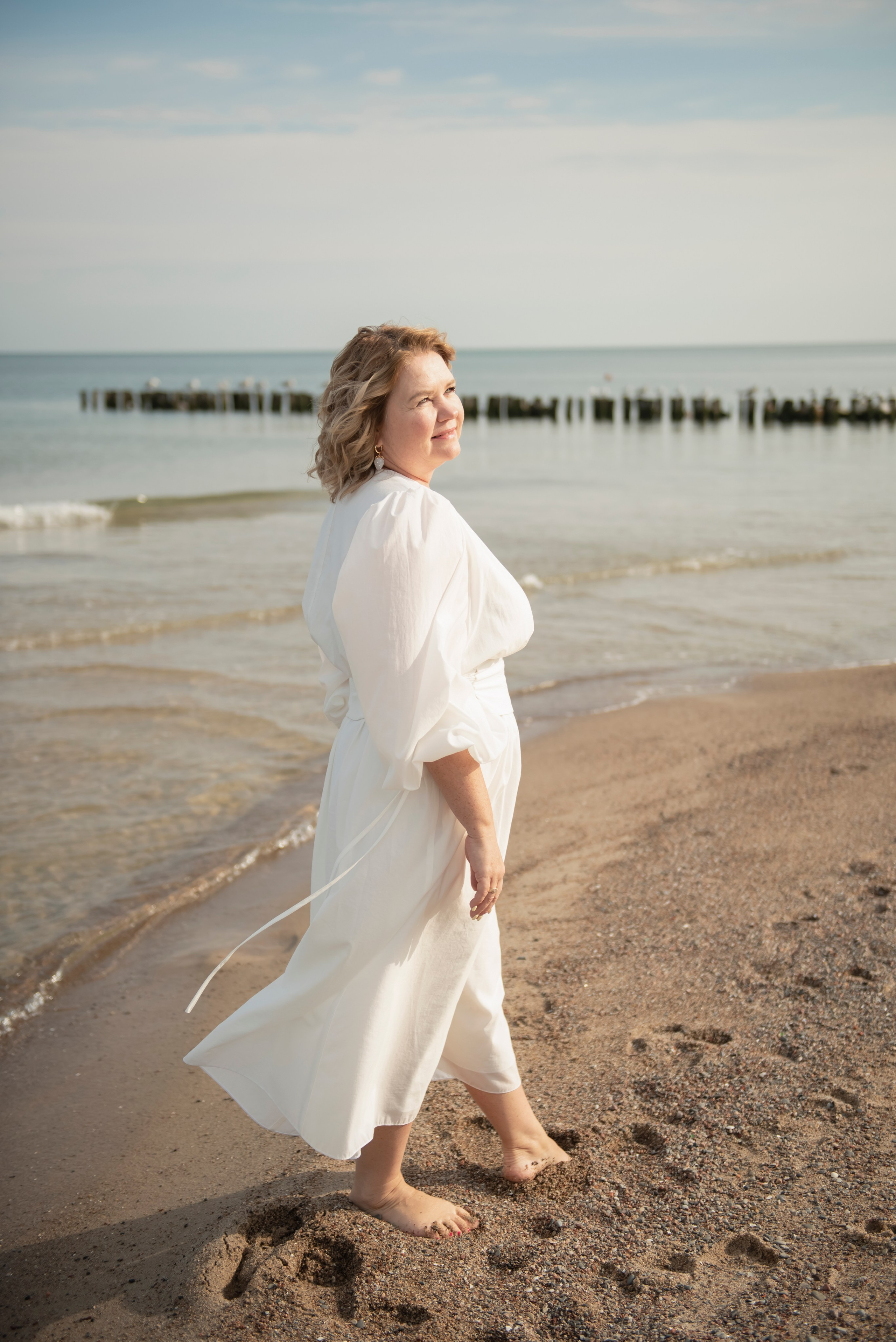 Семейная съёмка на берегу моря. Фотограф Зеленоградск