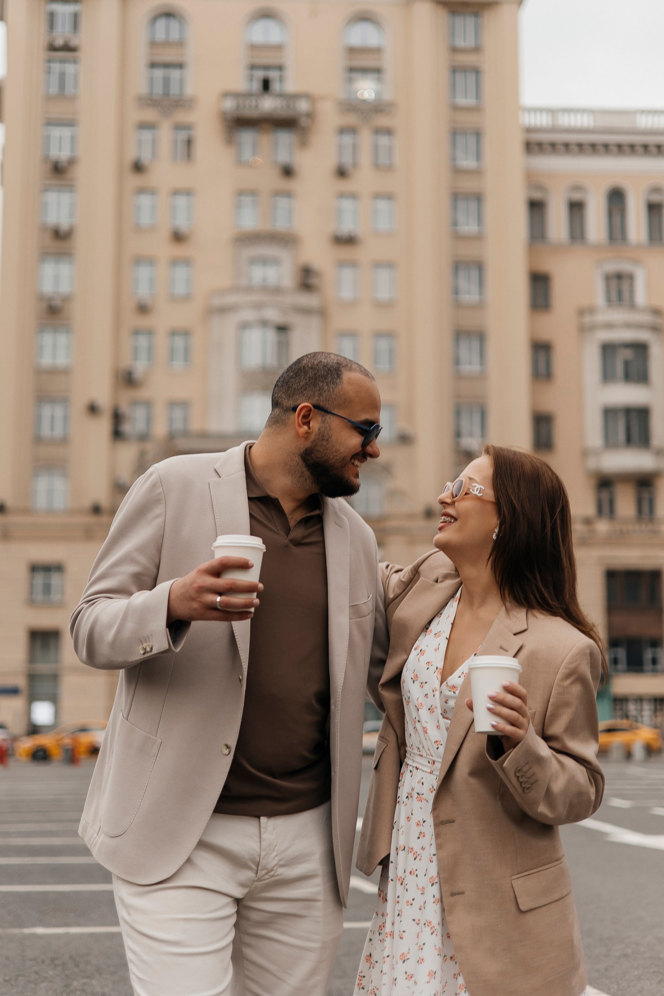 Анастасия и Мостафа (библиотека + прогулка). Фотограф в Москве Екатерина Потапова