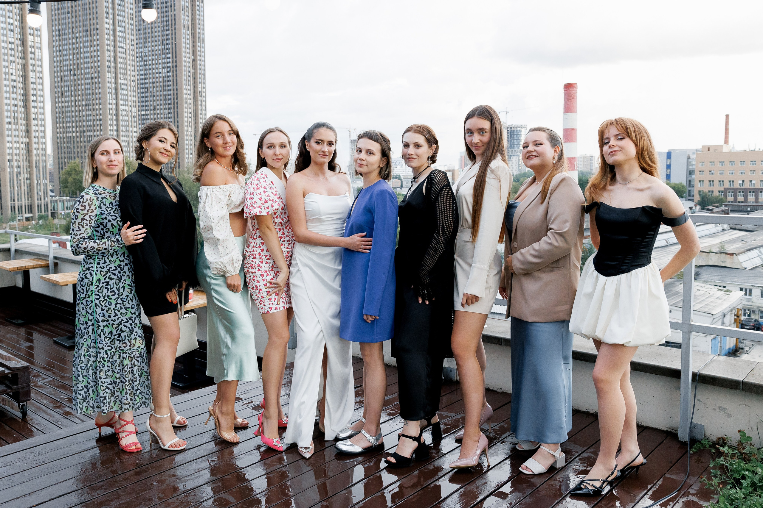 Свадебная вечеринка лофт Телескоп. Свадебный фотограф Домодедово Москва Катерина Алехина