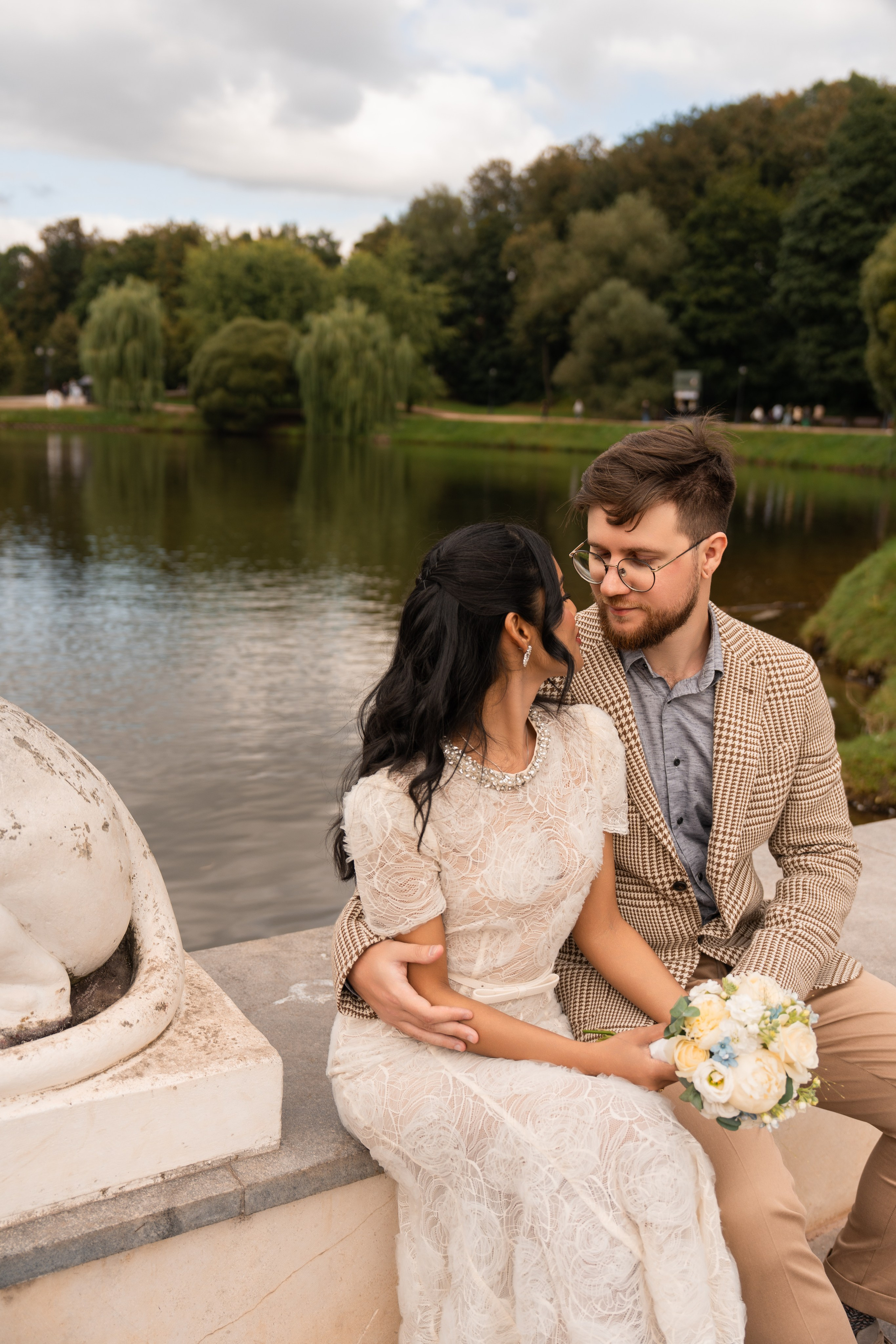 Максим и Харша, Царицыно. Свадебный фотограф в Москве Анна Полушина
