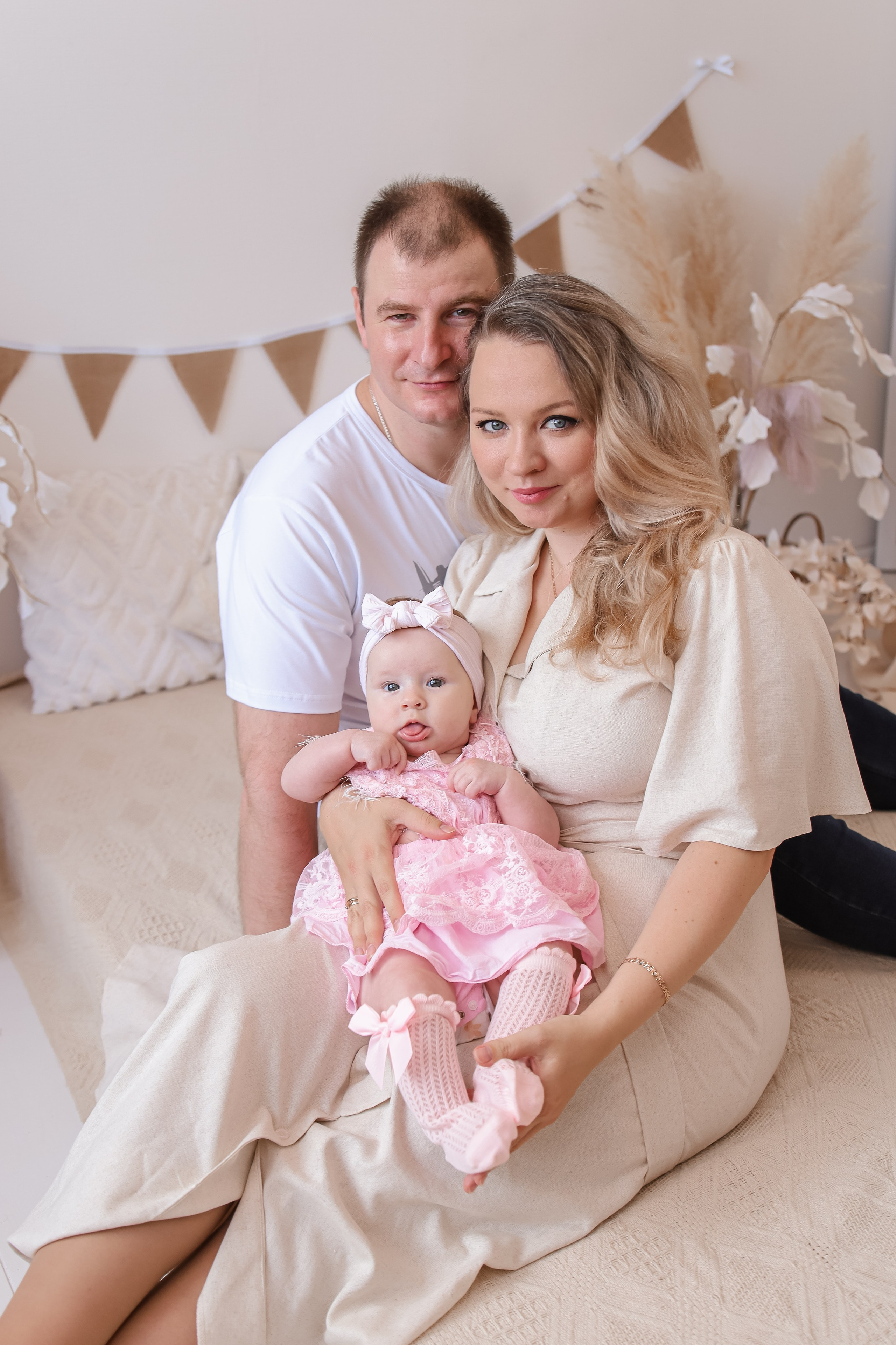 Лидочке 4 месяца. Детский и Семейный фотограф в Санкт-Петербурге. Детская Фотостудия «FAMILY STORY»