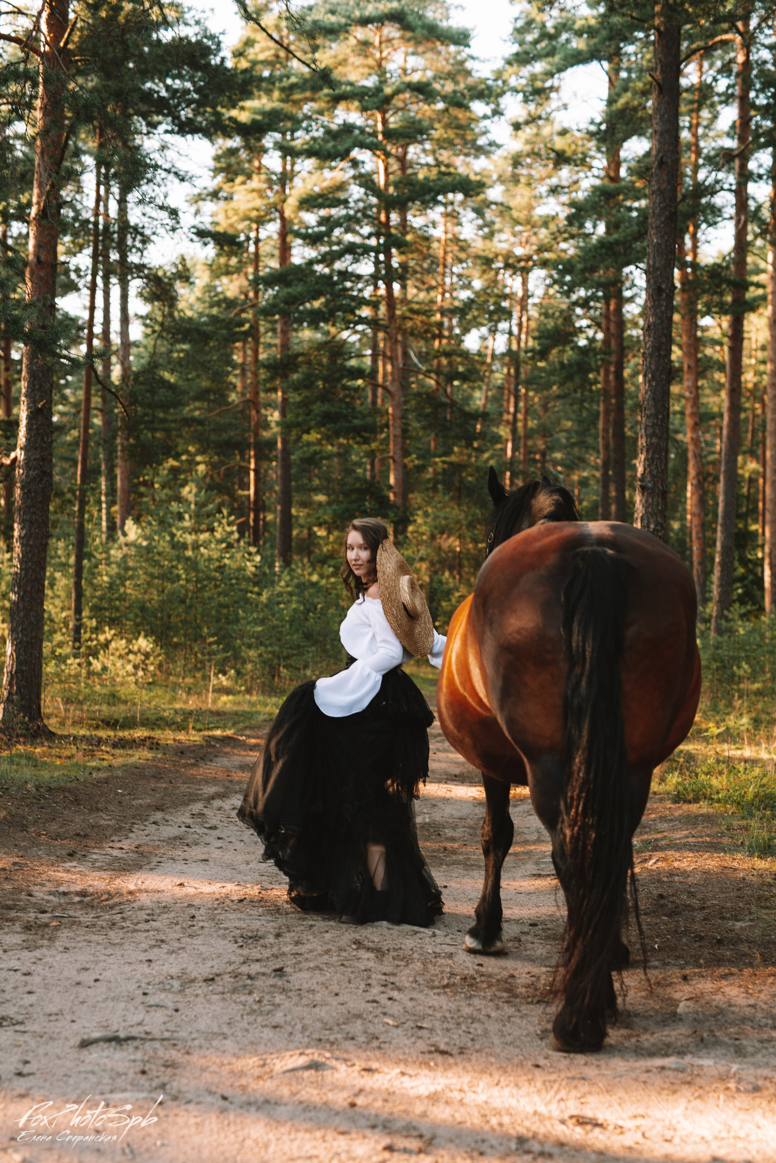 С лошадками. Фотограф в Санкт-Петербурге и Ленинградской области