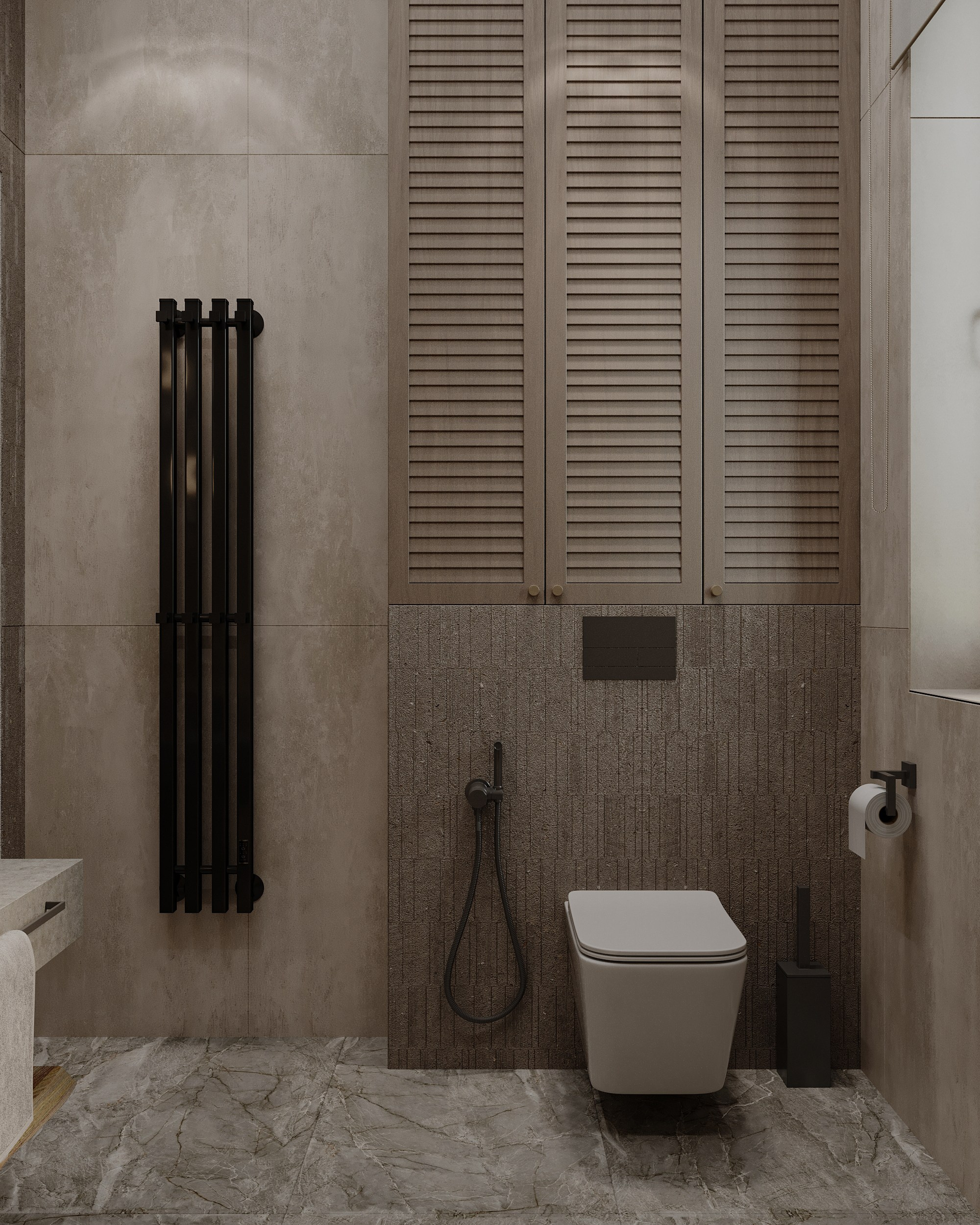 Визуализация загородного дома (интерьерная). Королёва Анастасия | 3D визуализатор