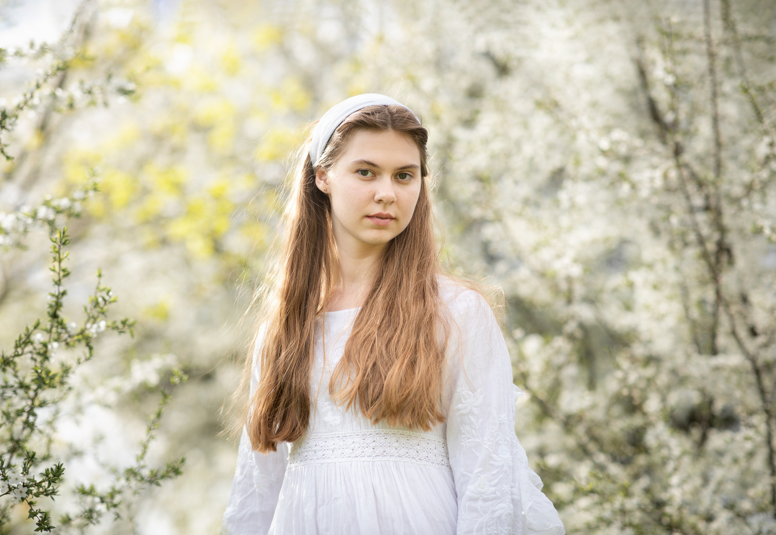 Катя в цветении. Женский семейный фотограф Тула Москва Захарова Анна