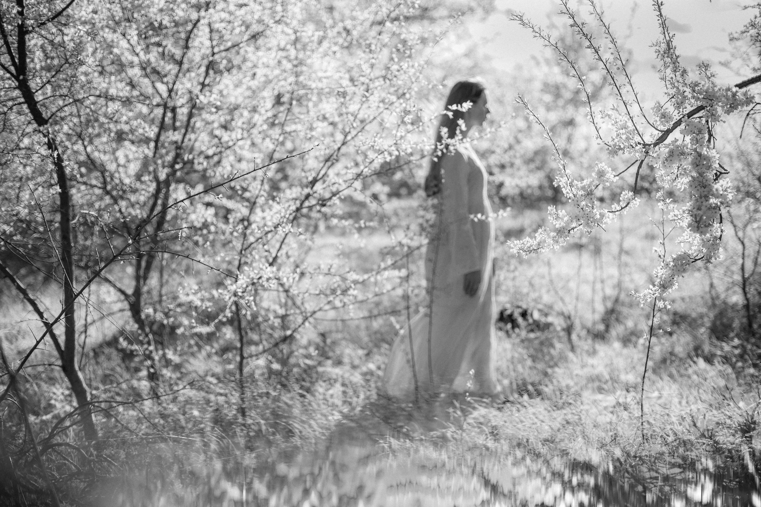 Катя в цветении. Женский семейный фотограф Тула Москва Захарова Анна