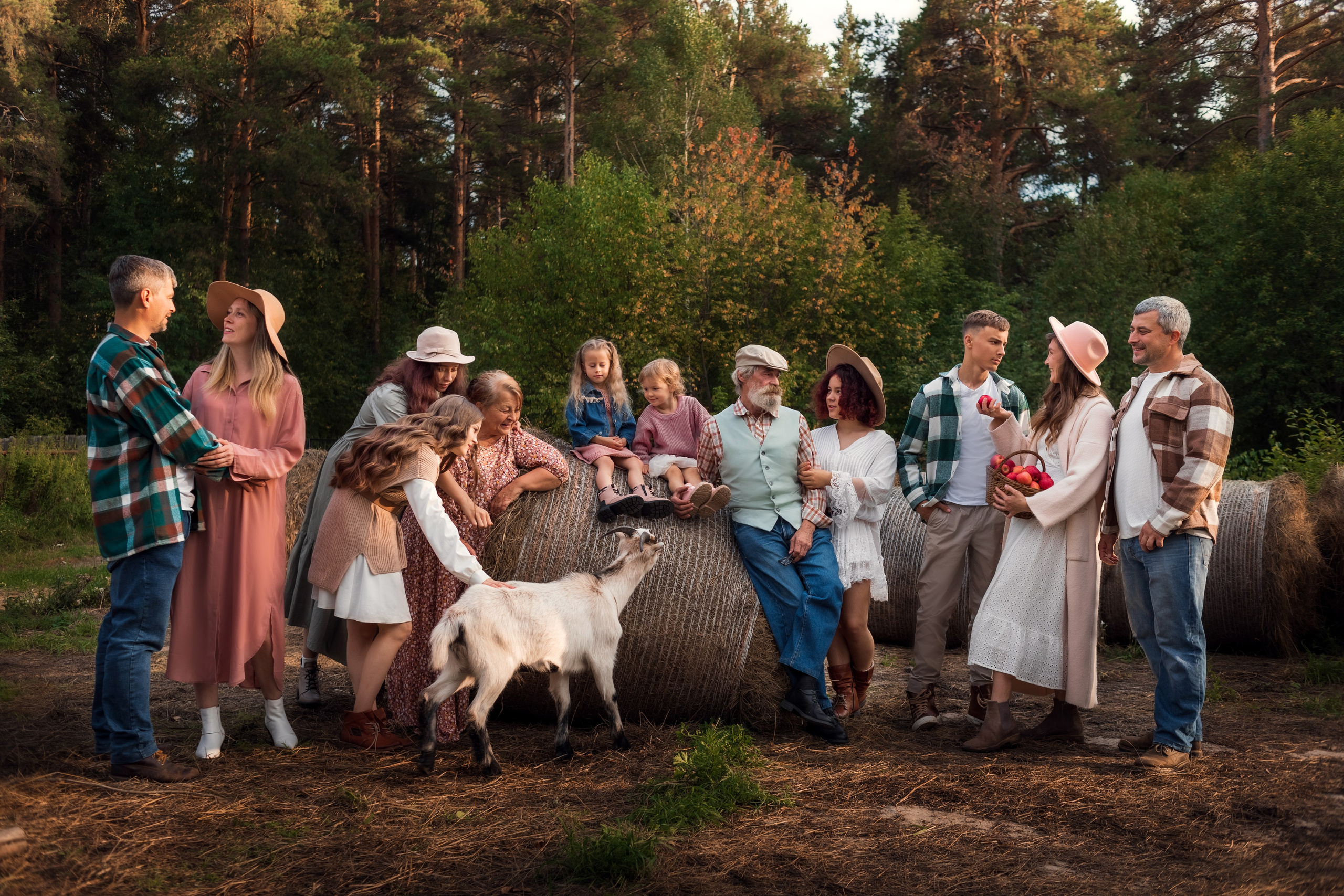 Когда все вместе. Фотосессия большой семьи. Семейный и детский фотограф в Екатеринбурге Оксана Пипкина