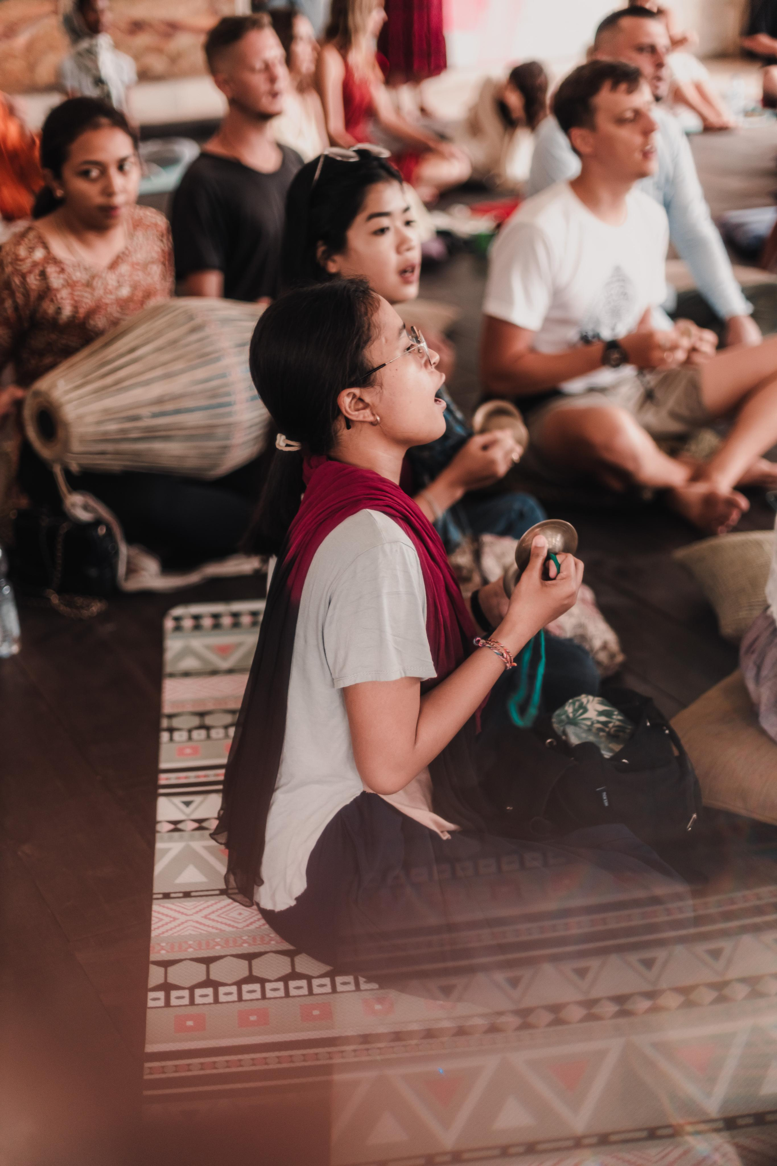 Предновогодний Киртан на Бали. Mariam Bagdasaryan