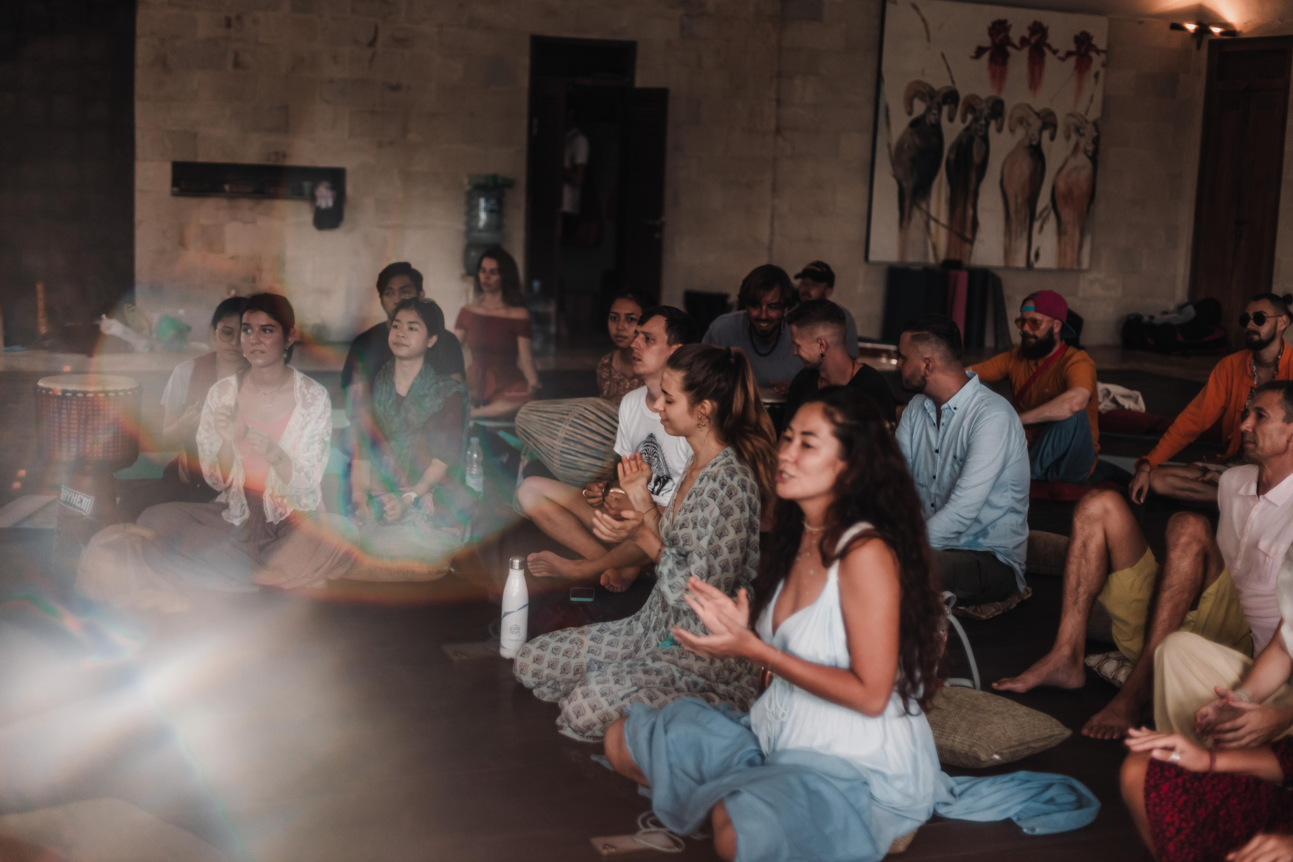 Предновогодний Киртан на Бали. Mariam Bagdasaryan