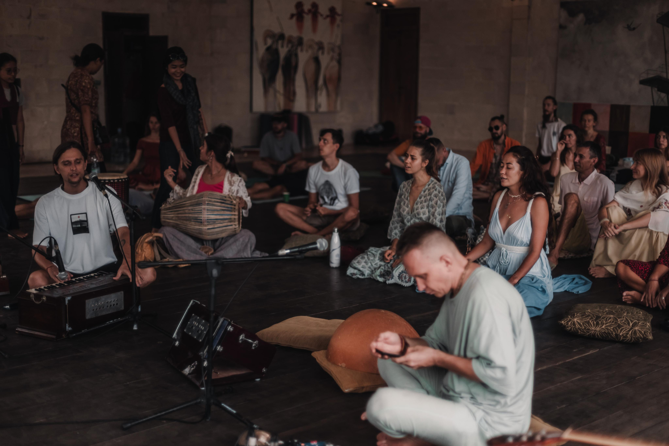 Предновогодний Киртан на Бали. Mariam Bagdasaryan