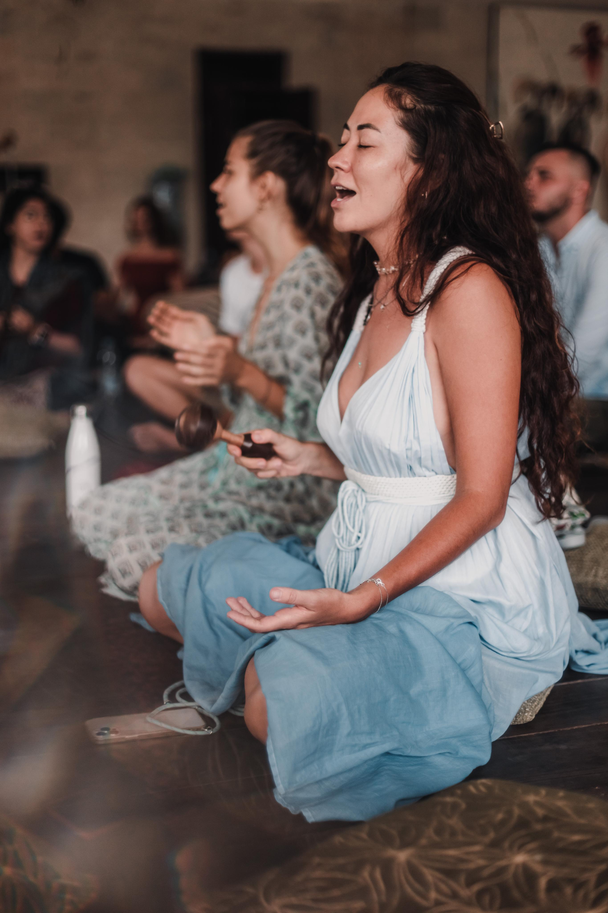 Предновогодний Киртан на Бали. Mariam Bagdasaryan