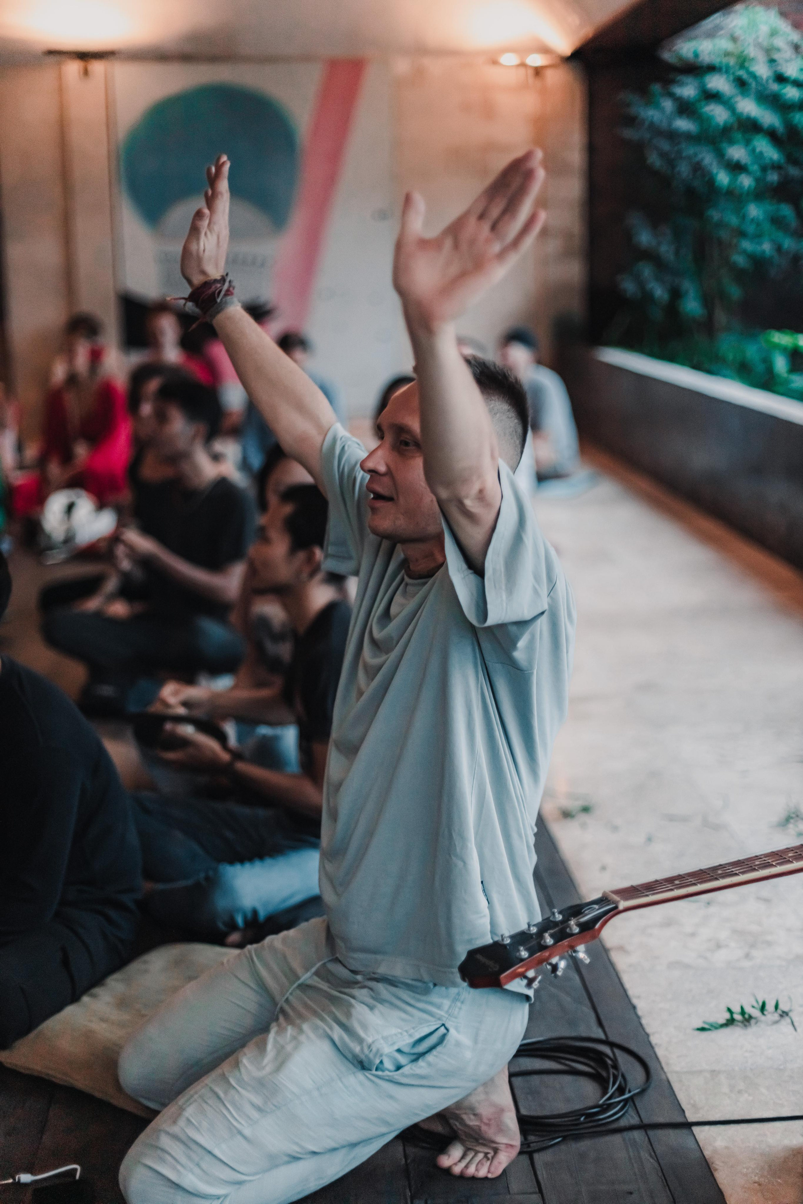 Предновогодний Киртан на Бали. Mariam Bagdasaryan