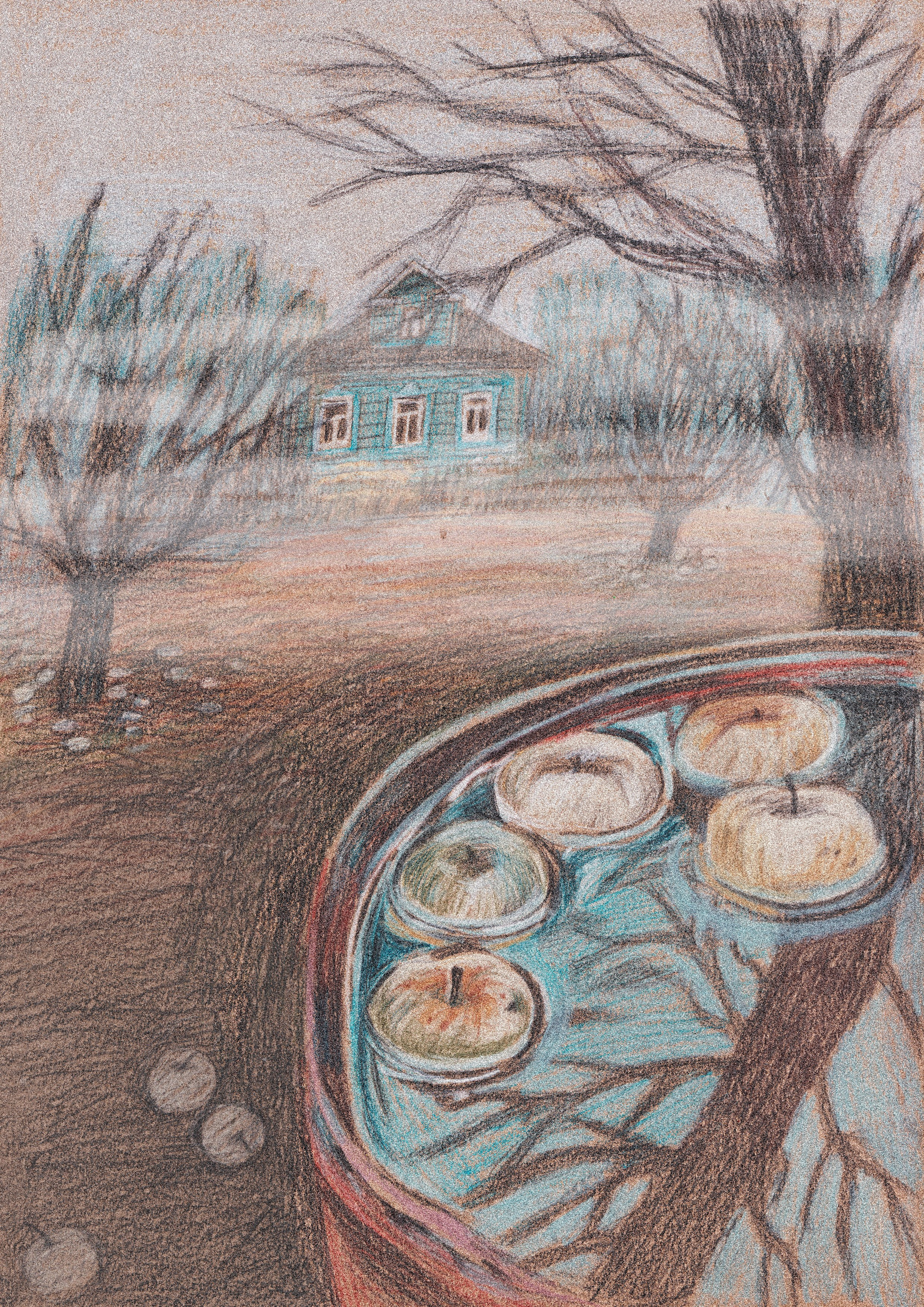 «Таинственный серый» книга Екатерины Мартиновской. Художник Карина Милосердова