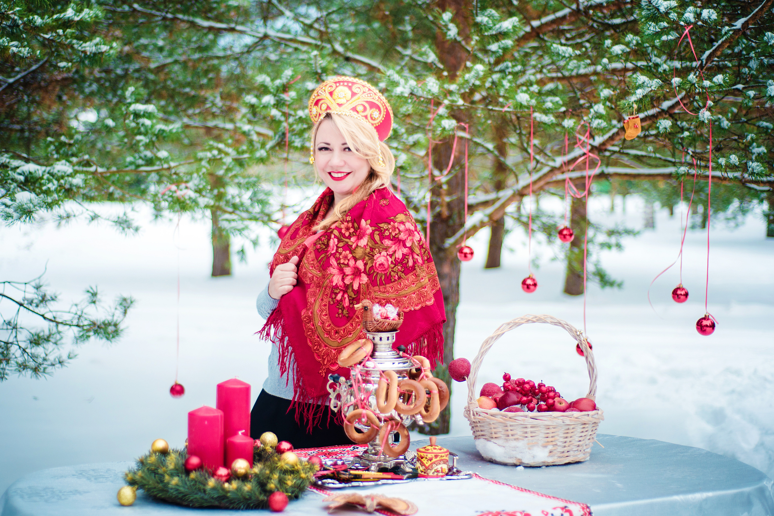 Зимняя фотосессия на природе. Ваш фотограф в Москве