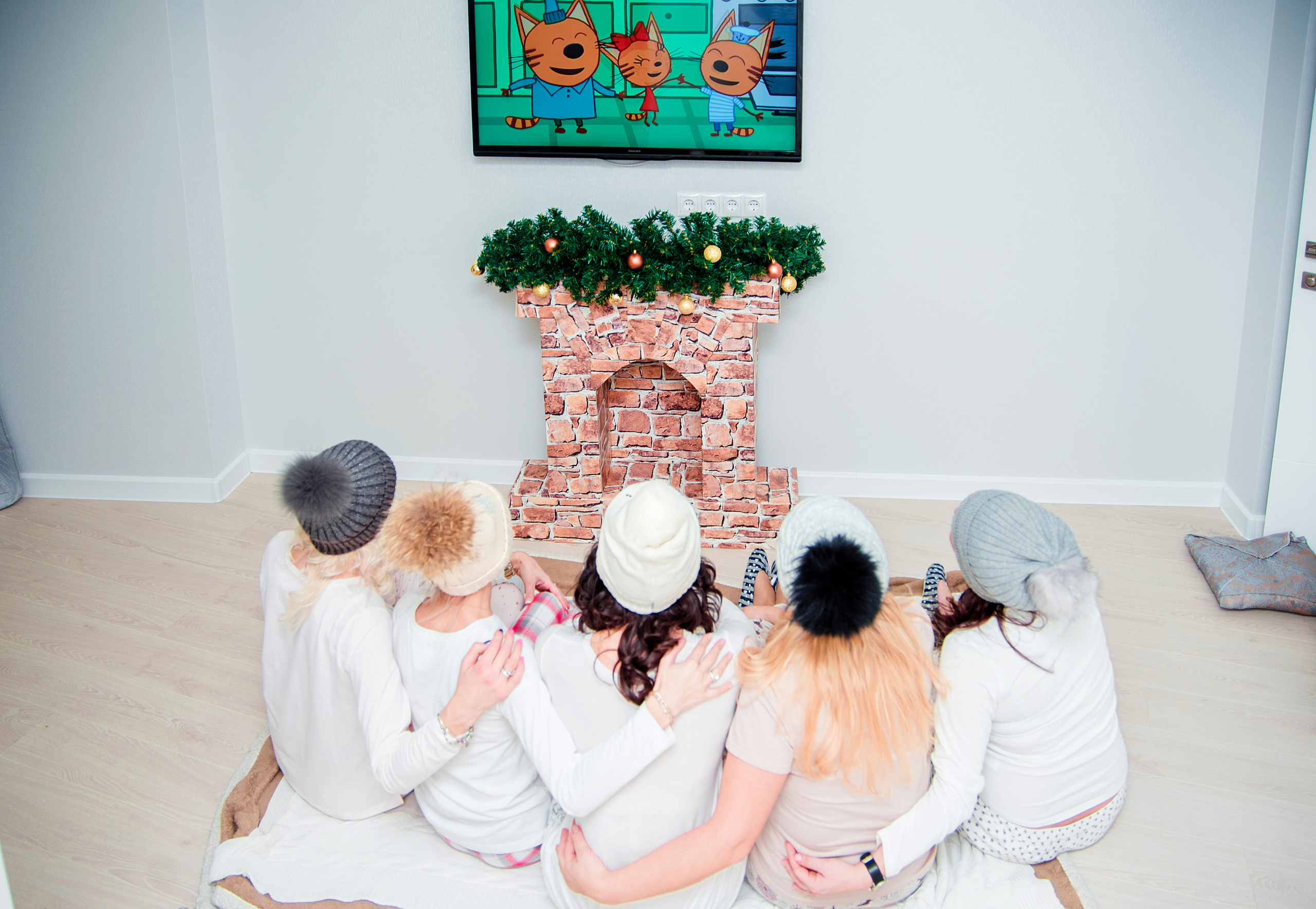 Домашняя фотосессия «Пижамная вечеринка». Ваш фотограф в Москве